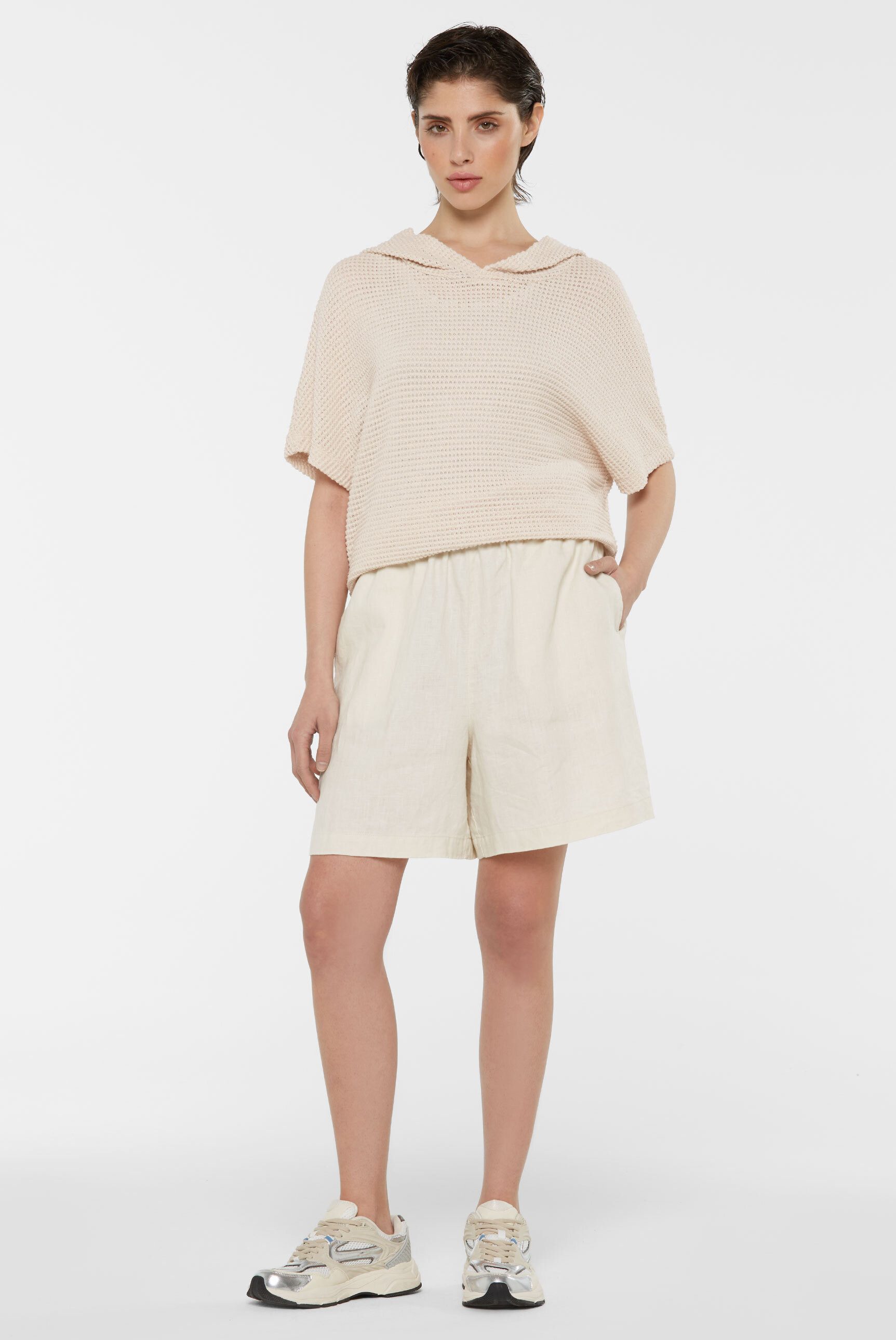 SENSES.THE LABEL Shorts aus Leinen