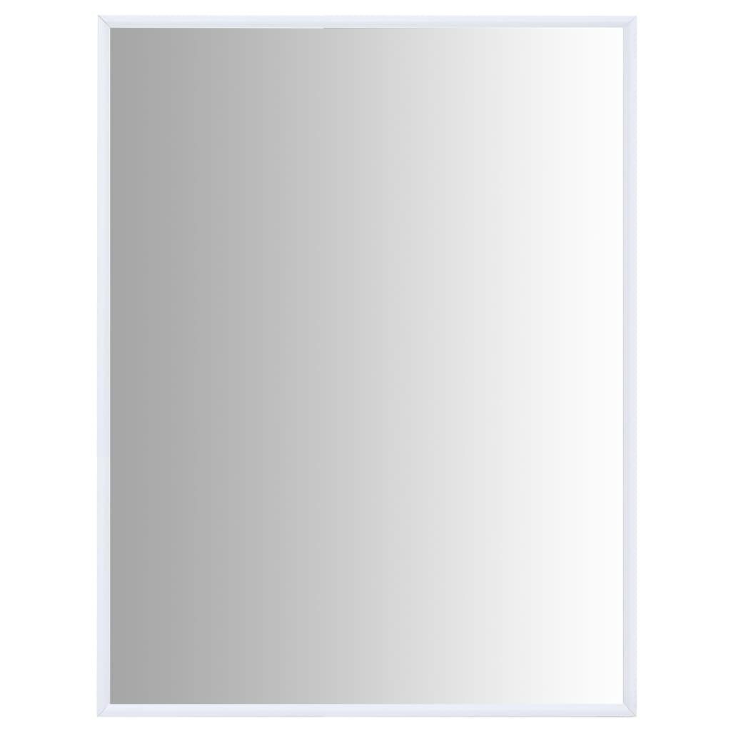 80x60 Weiß Spiegel furnicato cm Wandspiegel