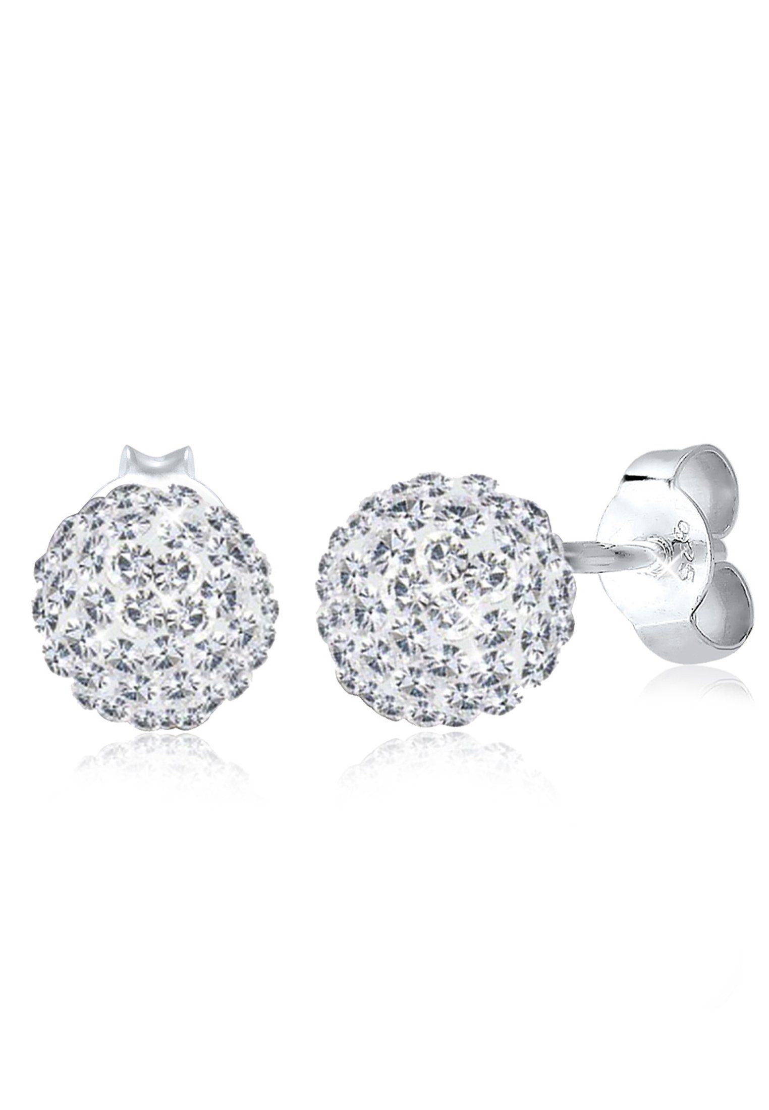 Paar Ohrstecker Ohrstecker mit Kristallen von Swarovski® 925 Sterling Silber