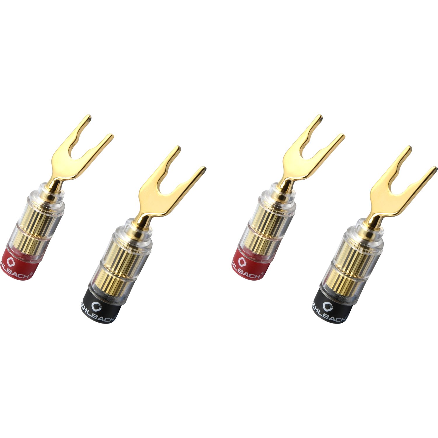 Solution Lug Kabelschuh-Verbinder für Lautsprecher 1,5-6,0 mm² 4 Stück Audio-Adapter
