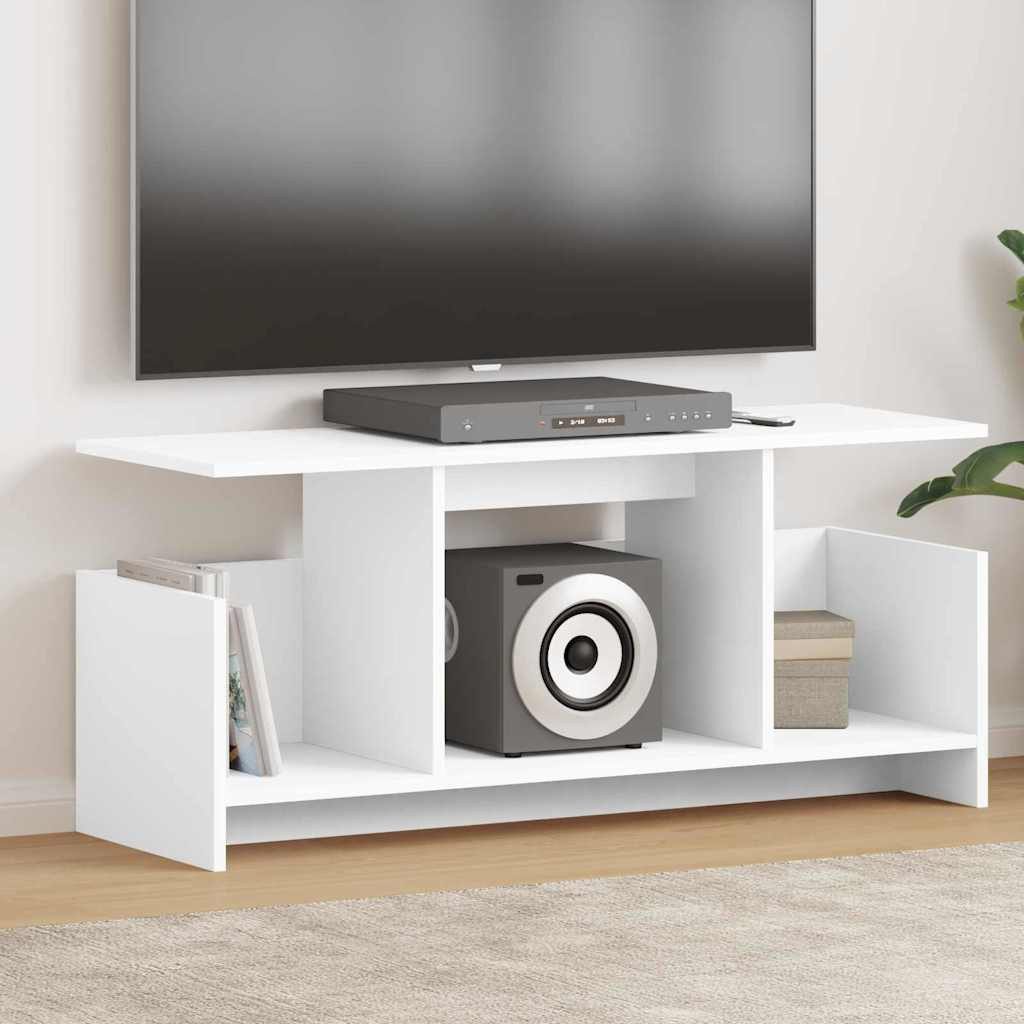 vidaXL TV-Schrank TV-Ständer 102 x 35 x 45 cm Weiß Holzwerkstoff (1-St)