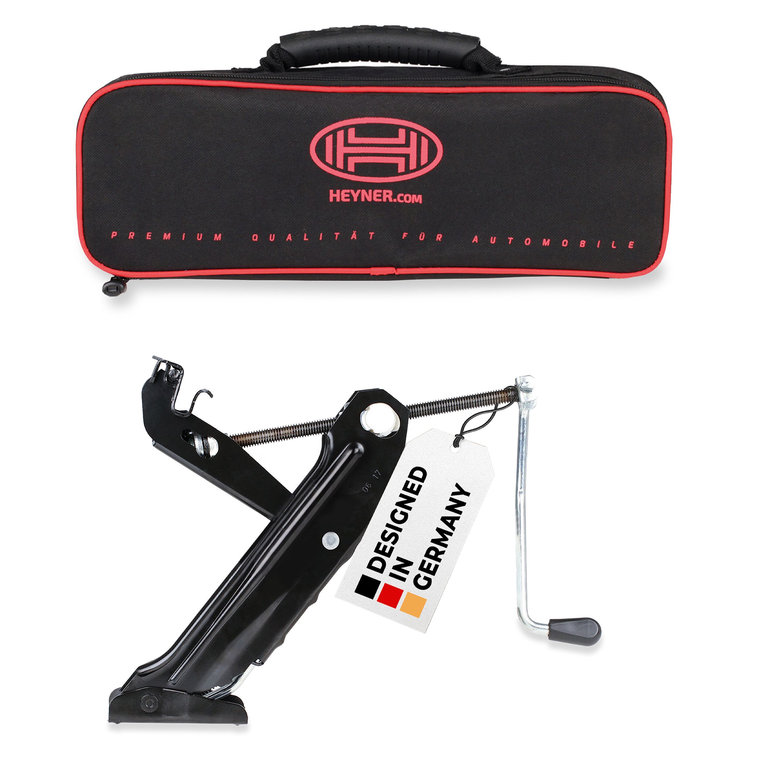 Wagenheber OEM Erstausrüsterqualität Golf/Leon/Octavia/A3 - bis 1010 kg
