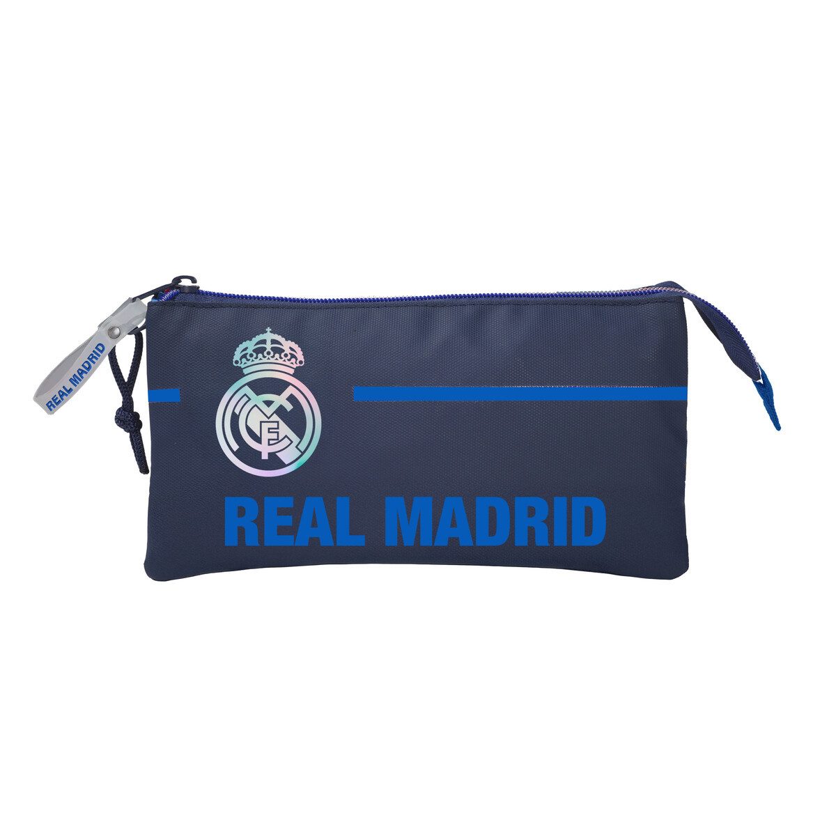 Real Madrid Federtasche Organizer Triple Federmäppchen Etui 5 Fächer Schlampermäppchen