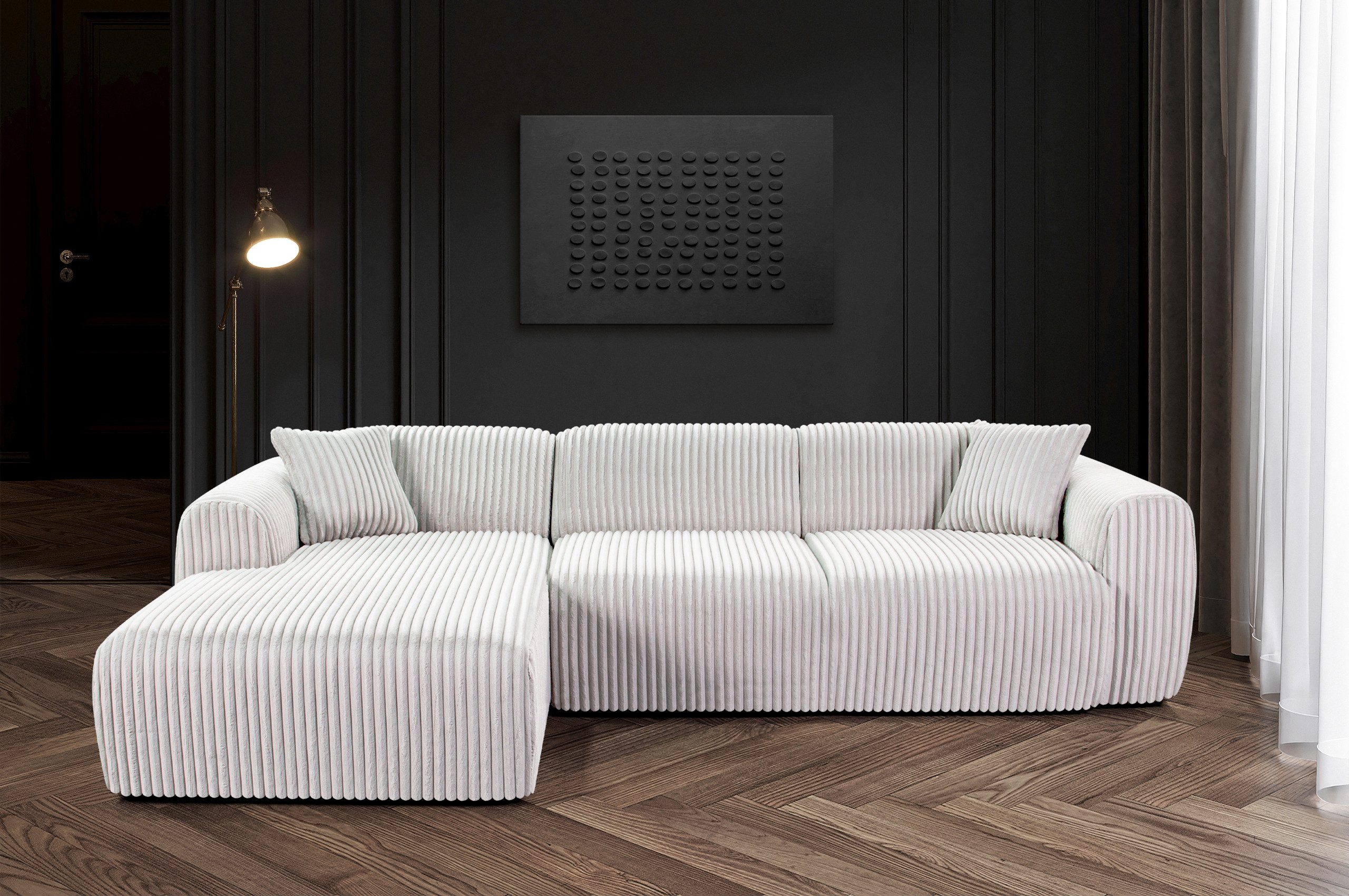 OKAA Ecksofa Ecksofa Tamara, Made in Europe