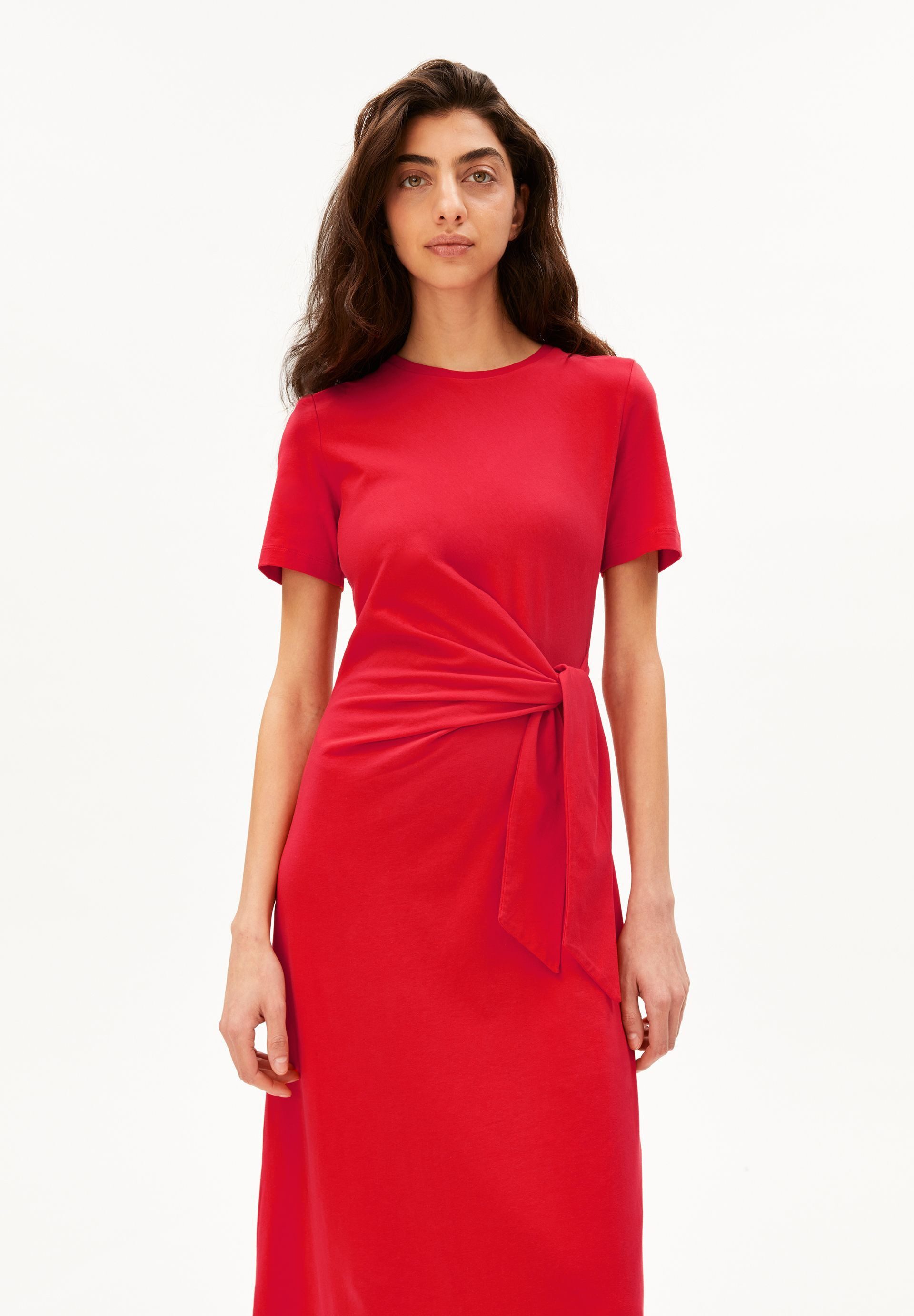 Armedangels Jerseykleid JELTAA Jerseykleid aus Bio-Baumwoll Mix (Slim Fit) Bio-Baumwoll Mix