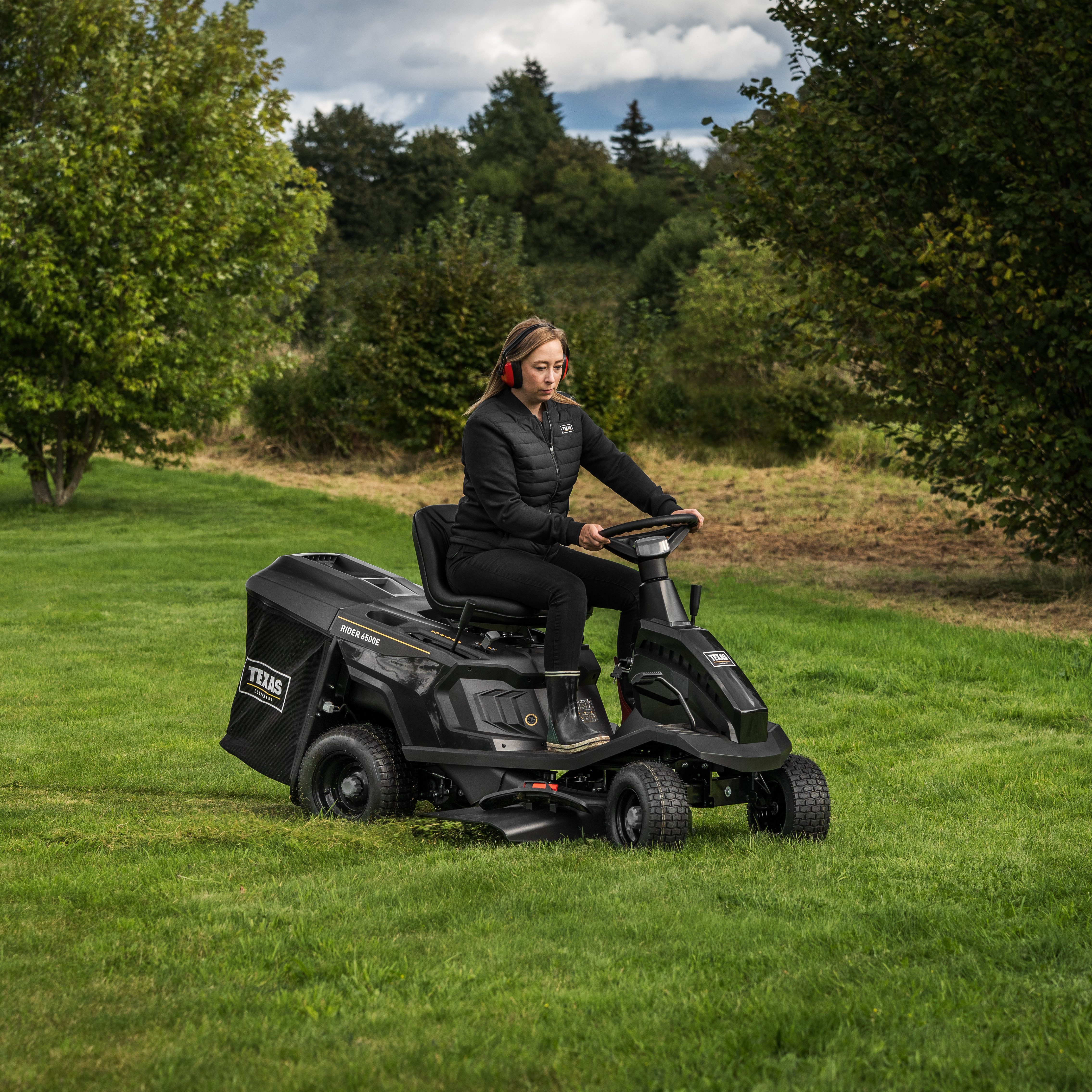 Texas Rasentraktor Rider 6500E, 65 cm Schnittbreite, 4,5 kW (6,0 PS) Leistung