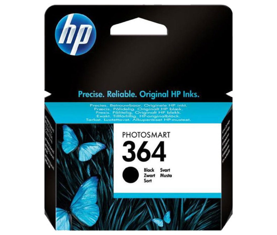 HP Druckerpatrone Tinte Nr. 364 BK black, schwarz Tintenpatrone