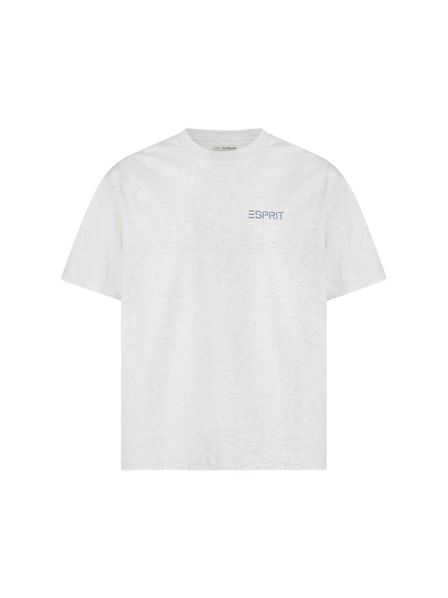Esprit T-Shirt Print-T-Shirt aus der Seoul Edition (1-tlg) GREY