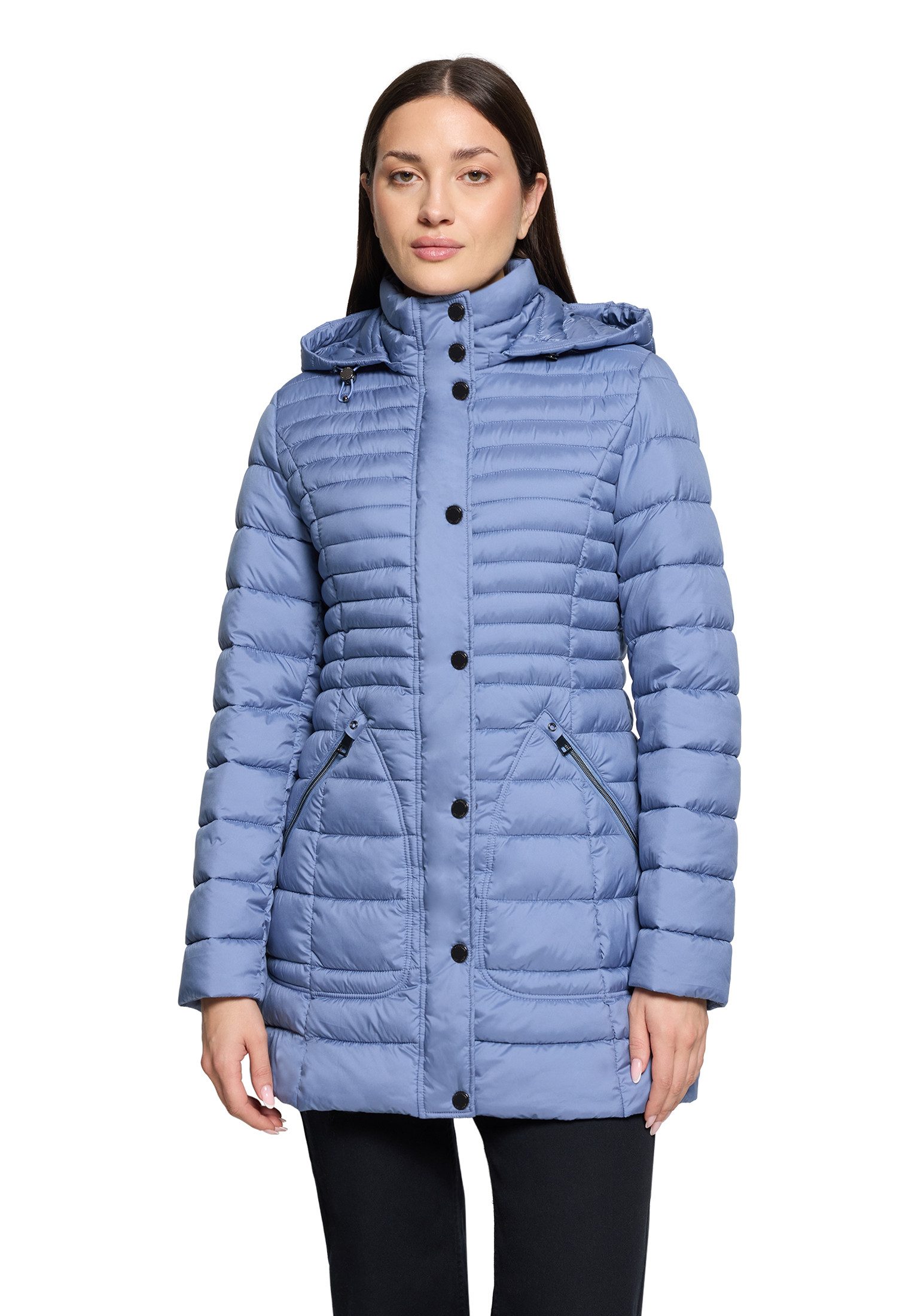 Betty Barclay Steppjacke Damen Steppjacke mit abnehmbarer Kapuze