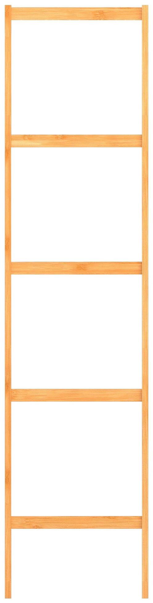 Eisl Badregal Bambus, Bambus, Badregal schmal mit 5 Ablagefächern, 34 cm br günstig online kaufen