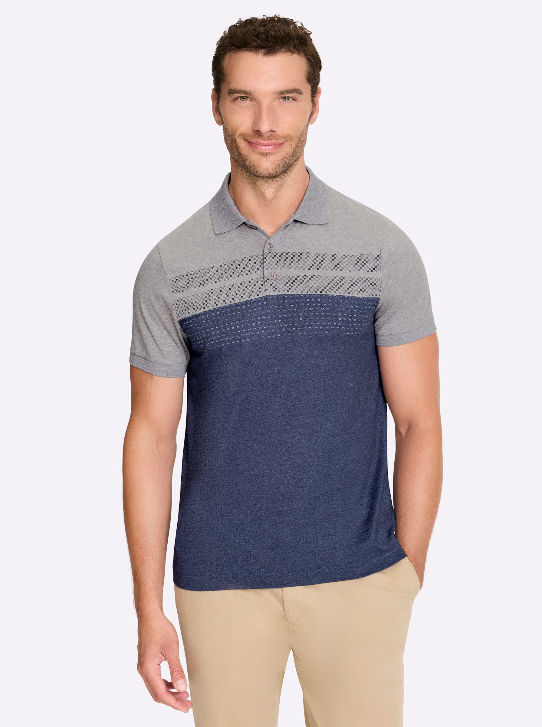 T-Shirt Kurzarm-Poloshirt Kurzarm