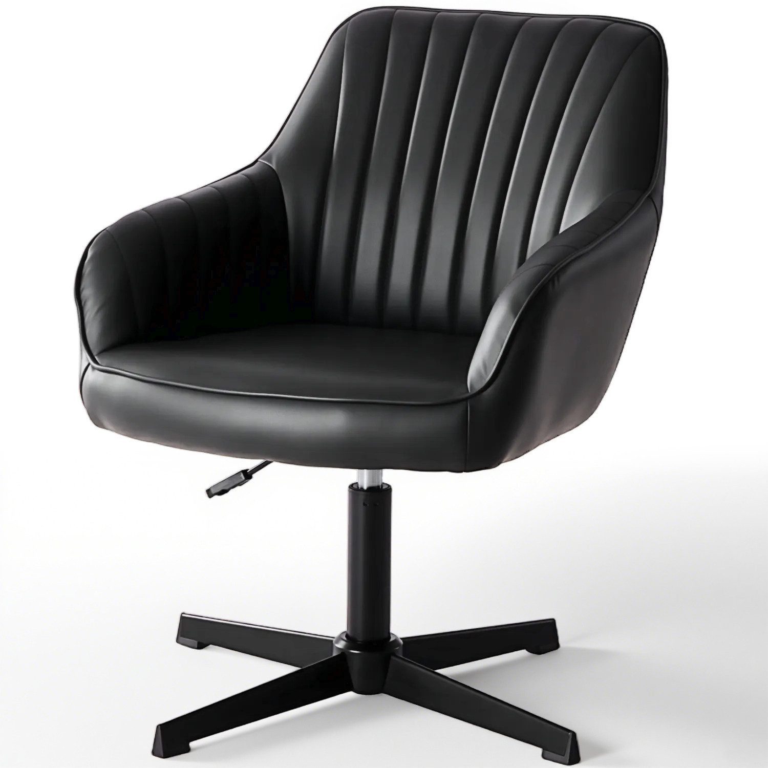 Fanttik Bürostuhl Ergonomisch Homeoffice Stuhl, Drehstuhl ohne rollen (1 St), höhenverstellbarer, bis 135 kg