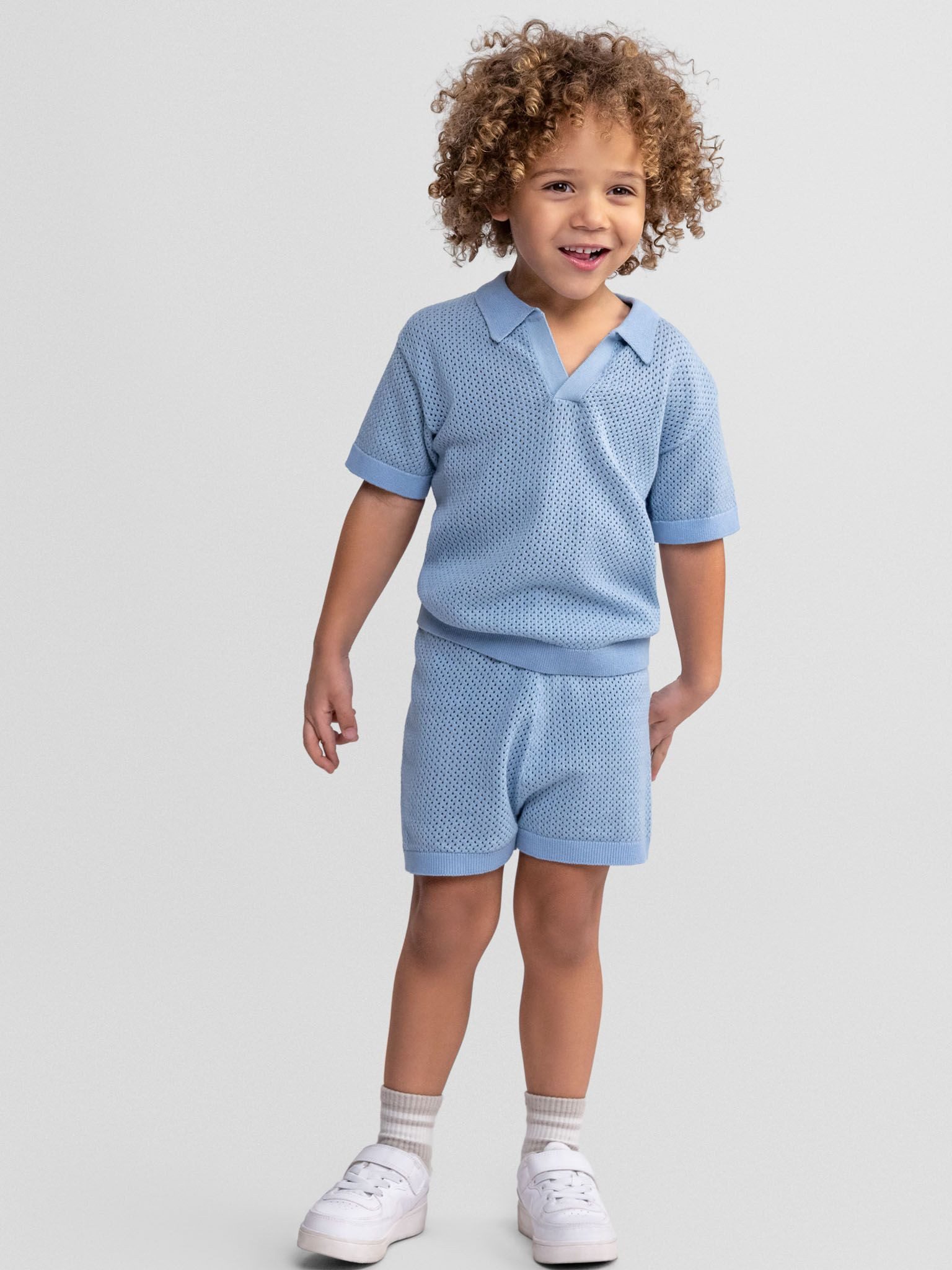 T-Shirt & Shorts aus Baumwolle, für Jungen