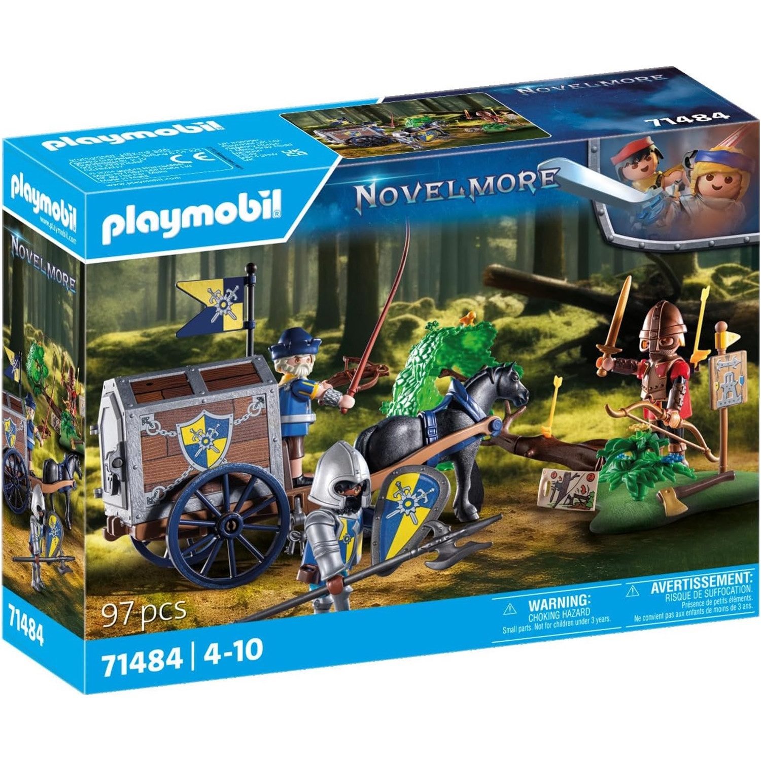 Playmobil® 71484 Überfall auf Transportwagen Konstruktions-Spielset günstig online kaufen