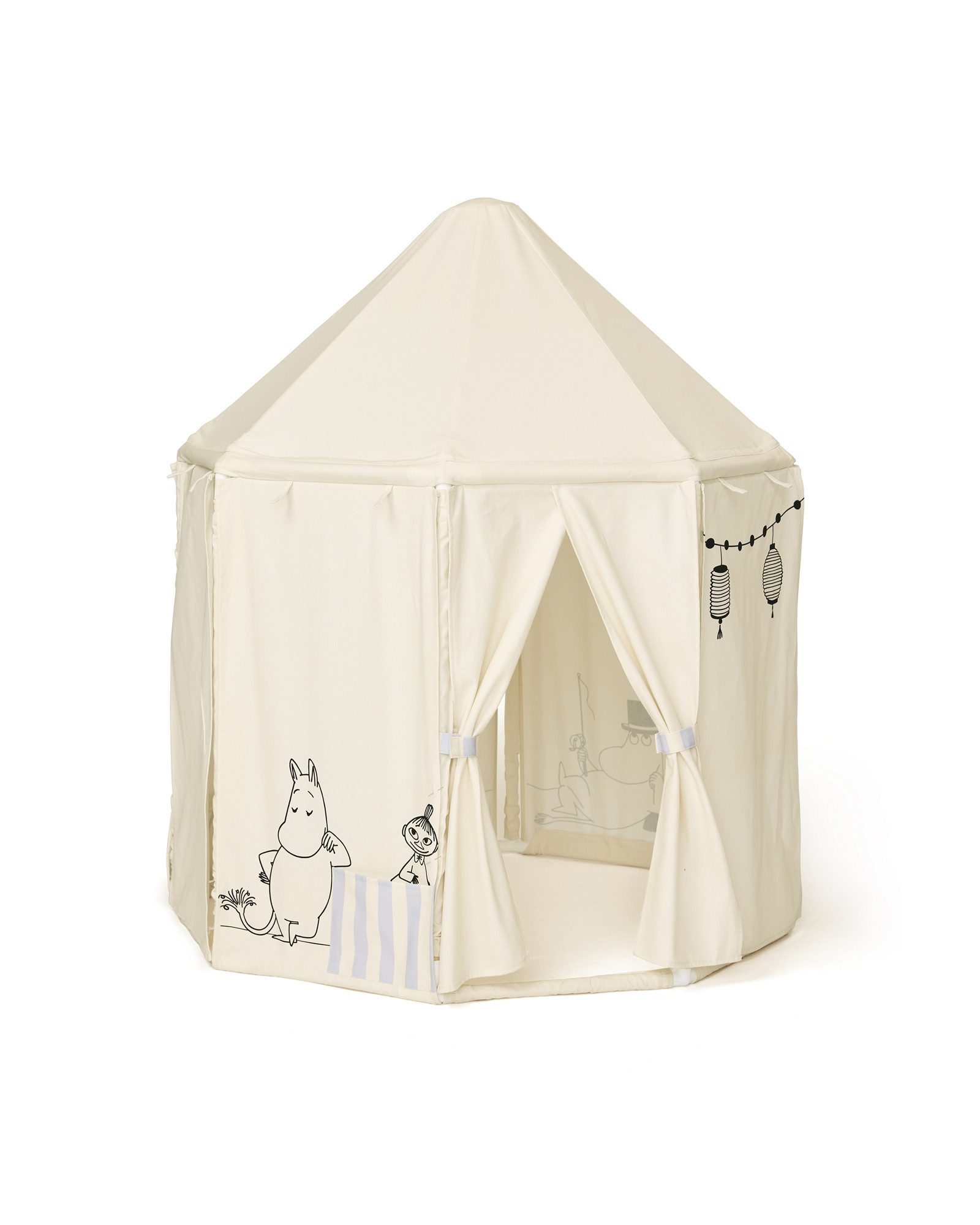 Kids Concept Spielzelt Pavillon Zelt Mumin - Maße: Ø 107cm, Höhe 124cm - ab 2 Jahre