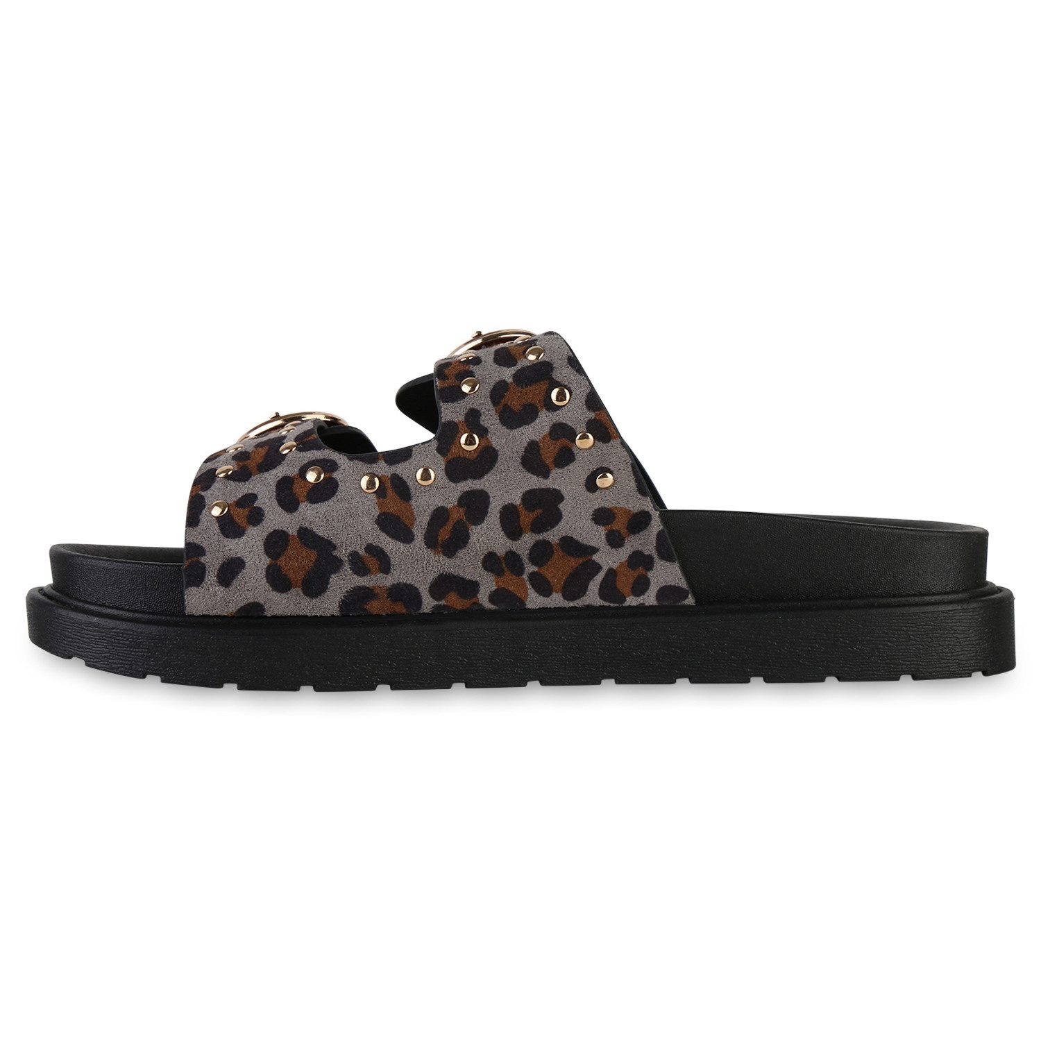 VAN HILL 841736 Sandalette Damen Pantoletten günstig online kaufen
