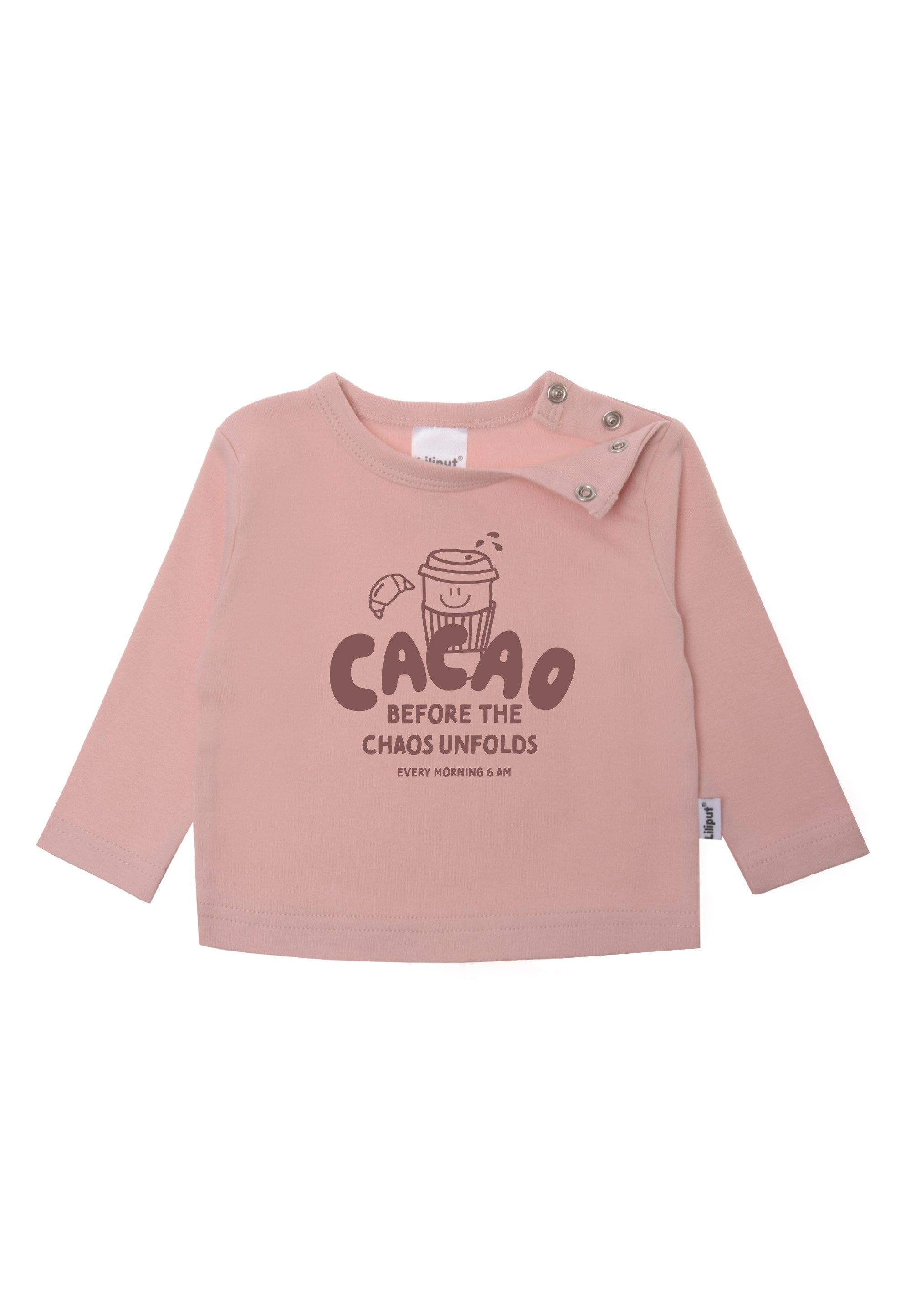 Langarmshirt Cacao