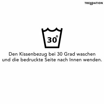 Trendation Dekokissen Trendation - Lustige Kissen für Langschläfer Geschenkidee Mädchen