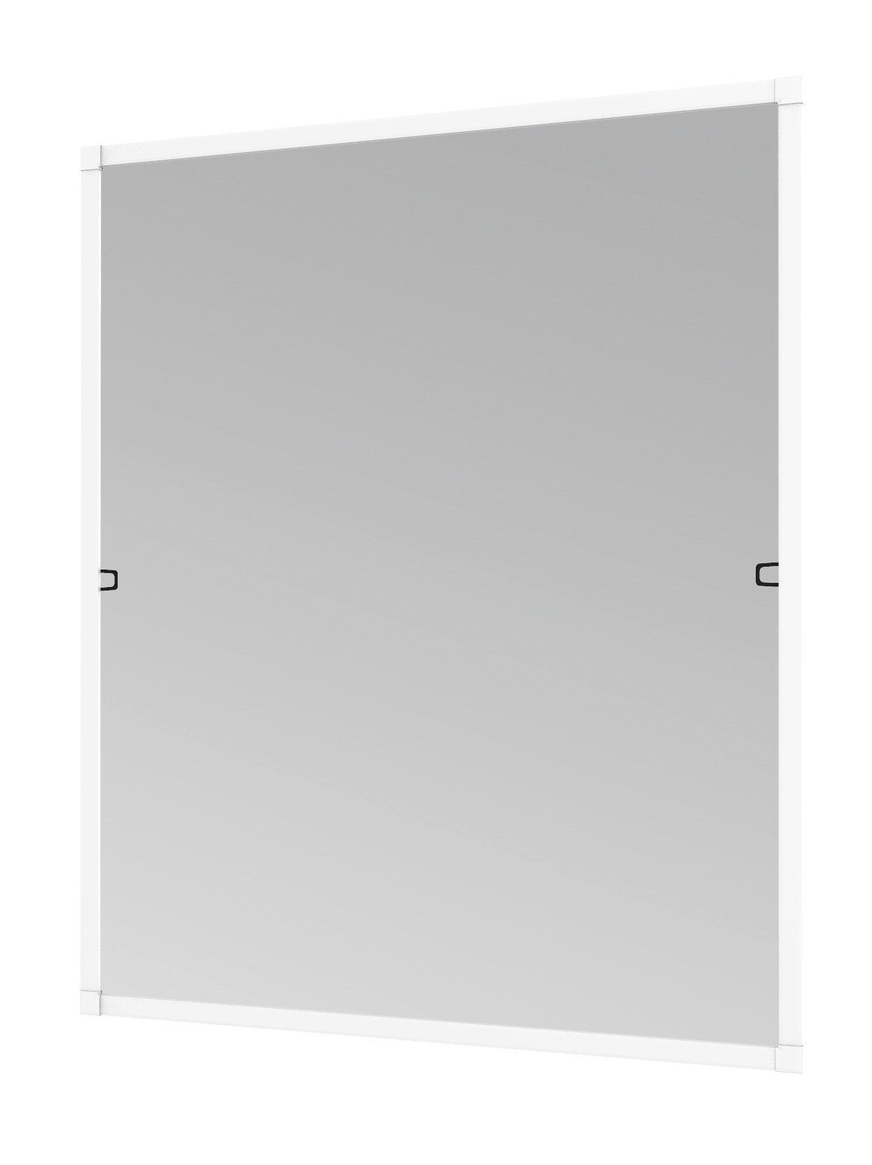Windhager Insektenschutz-Fensterrahmen Plus aus robusten Fieberglasgewebe, Insektenschutzgitter für Fenster, (1-St), Fliegengitter in weiß, anthrazit erhältlich, 100x120cm, ohne bohren