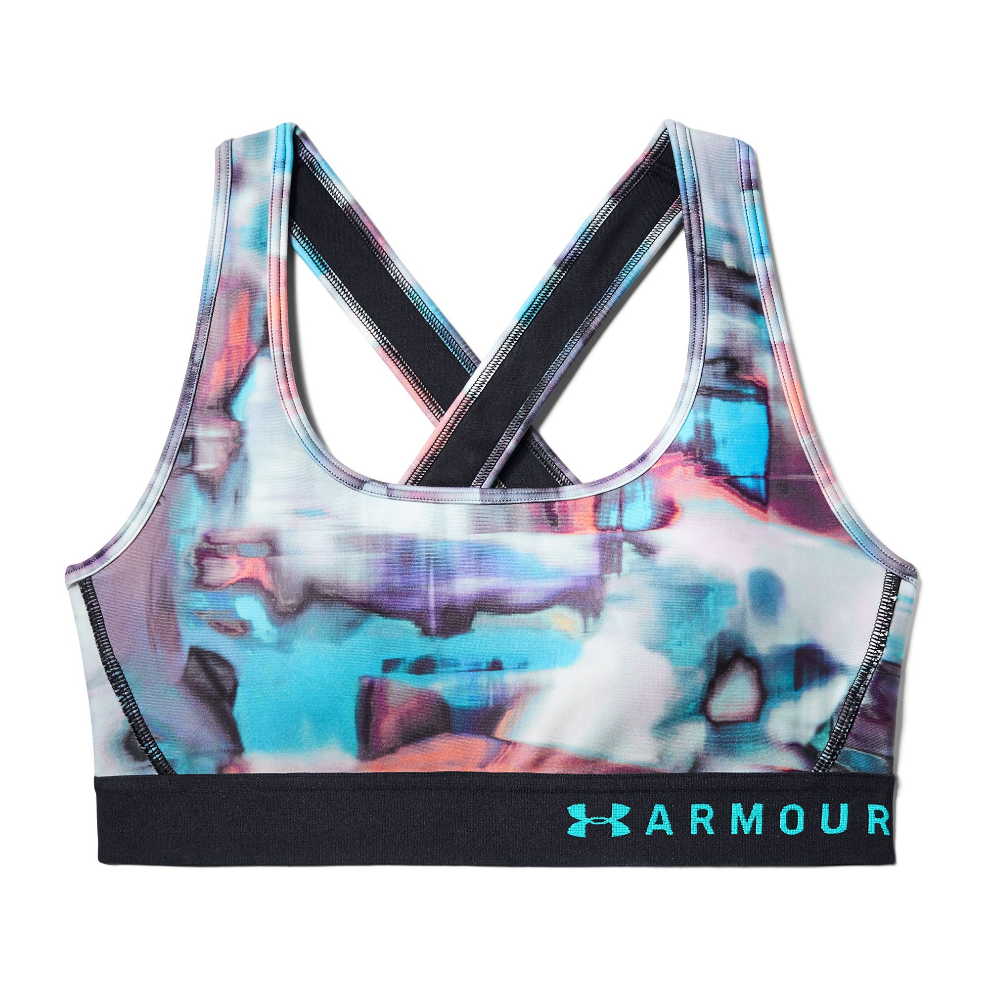 Under Armour® Sport-BH Under Armour Damen Sport BH Mid Crossback Printed Bra 1307213