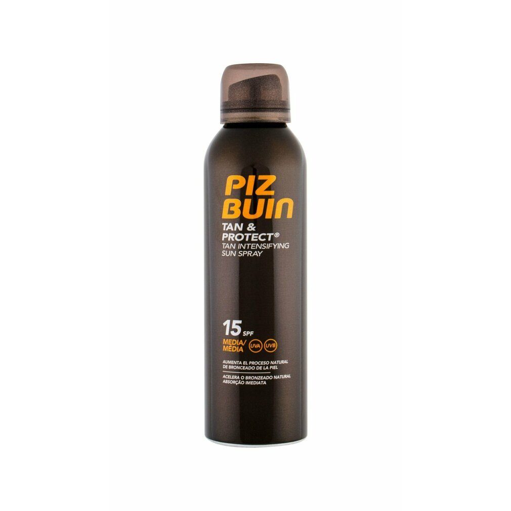 Piz Buin Sonnenschutzcreme Tan & Protect Intens. Sun Spray SPF15 Medium 150ml