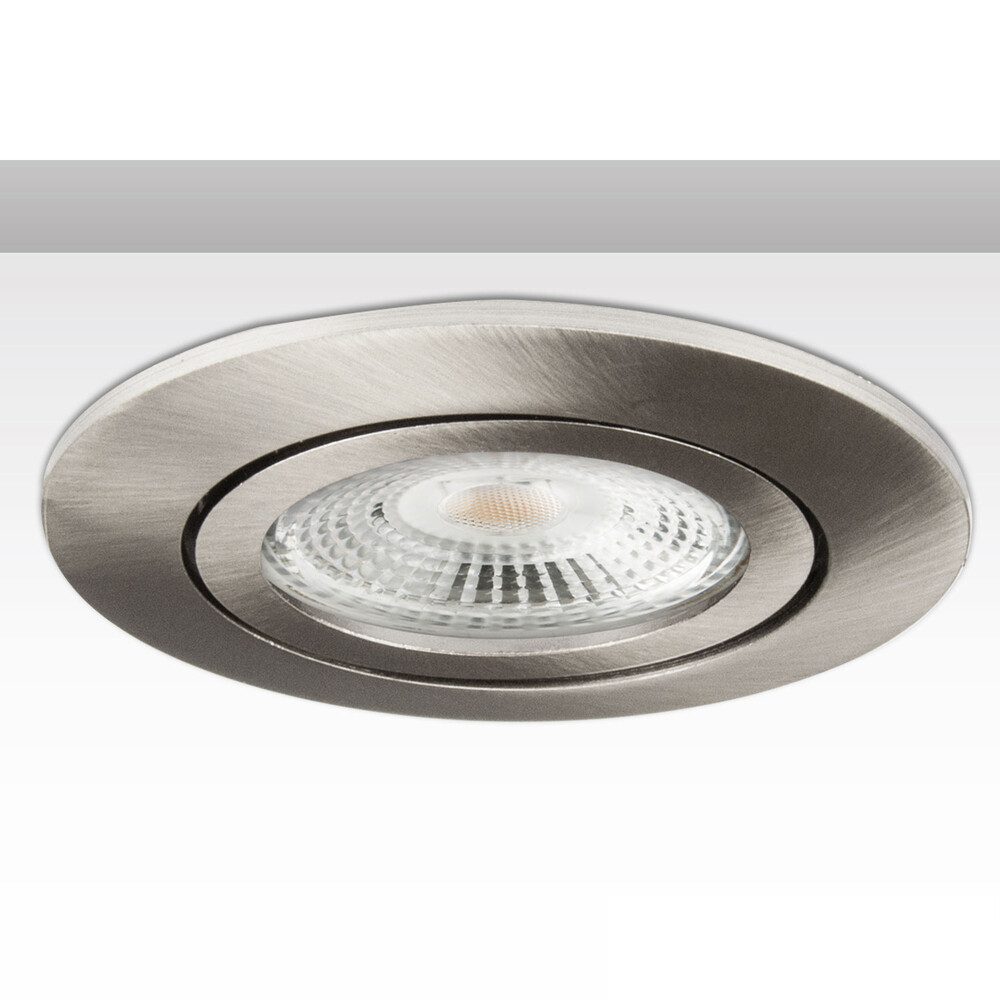 ISOLED Einbaurahmen Ein- und Aufbaurahmen Aluminium, rund, GU10, L82mm