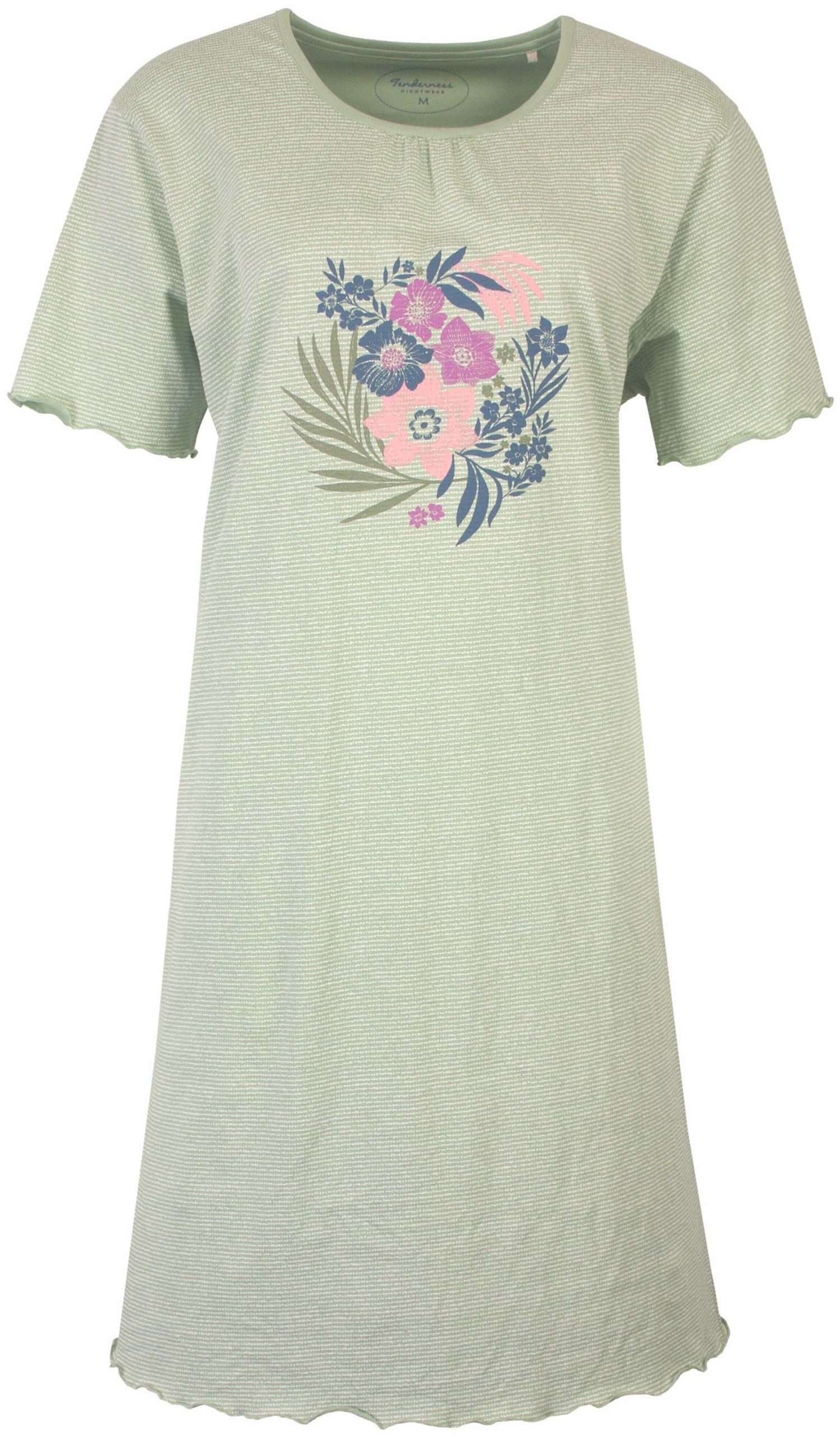 Tenderness Nachthemd Damen Schlafshirt mit kurzem günstig online kaufen