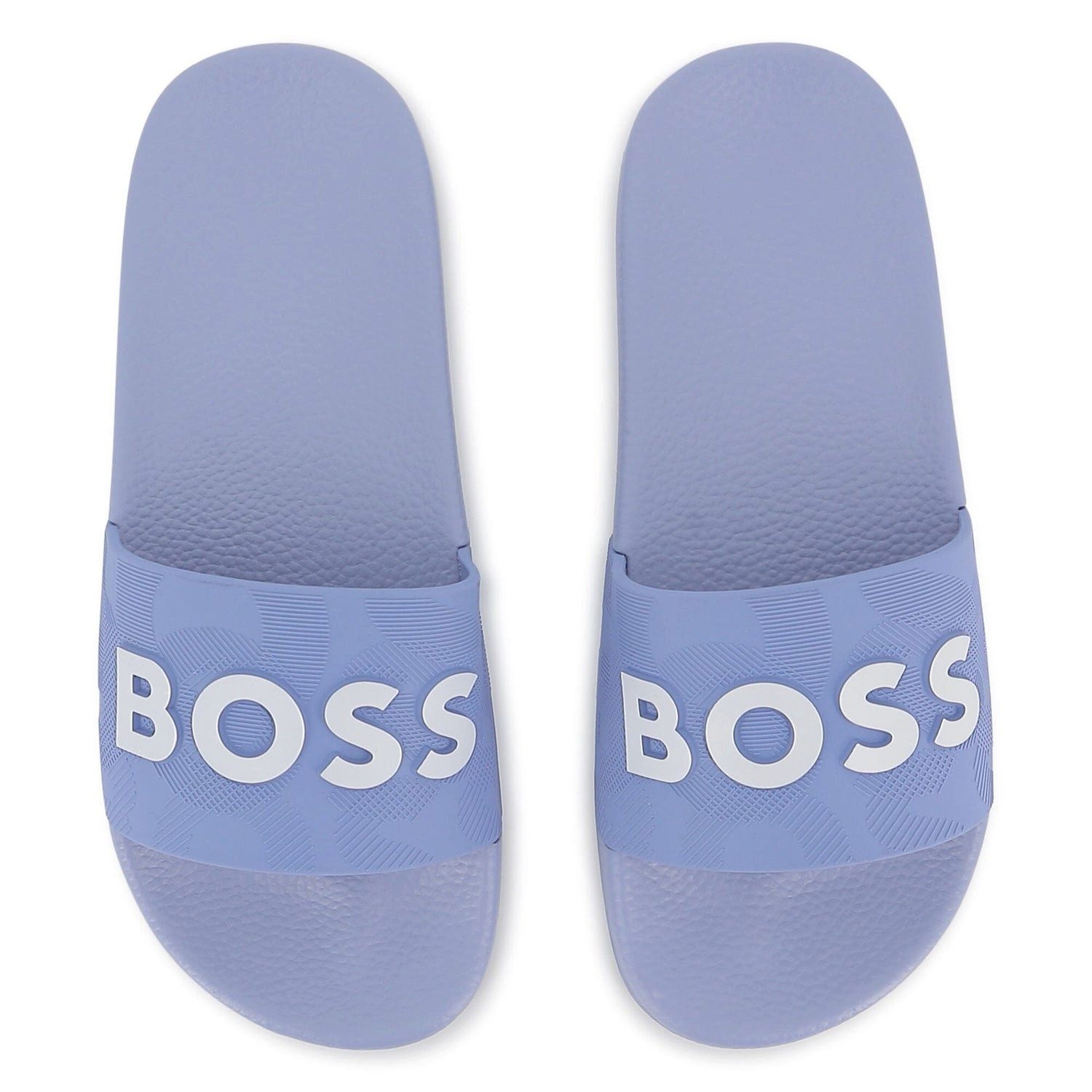 Boss Kidswear BOSS Kids Slides „Signierte Folien“ – Lavendel Badeschuh