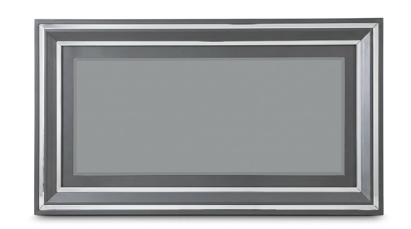 JVmoebel Wandspiegel Spiegel Stil modern Farbe silber neu Wohnzimmer praktisch komfortabel, Made in Europa