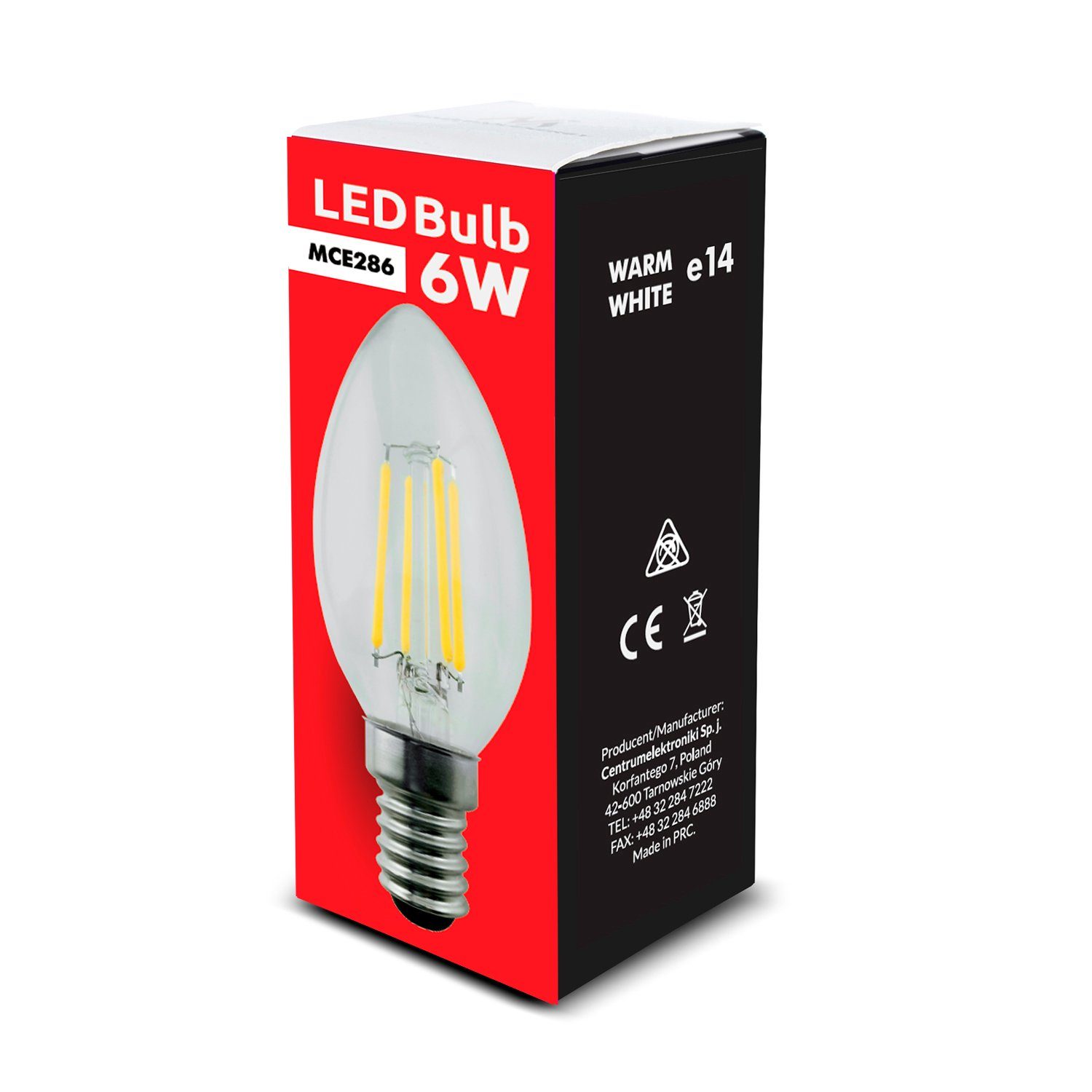 Maclean LED-Leuchtmittel, E14, 1 St., Warmweiß, günstig online kaufen