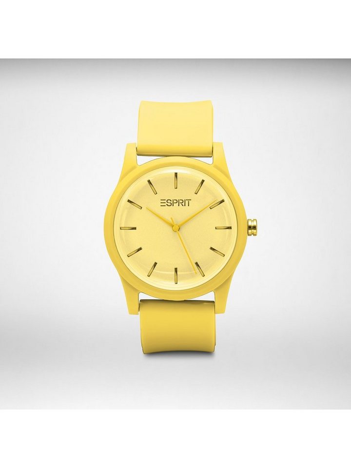 Esprit Chronograph Farbige Uhr mit Gummiarmband, Live your life and stay  joyful - mit den schönsten Accessoires von