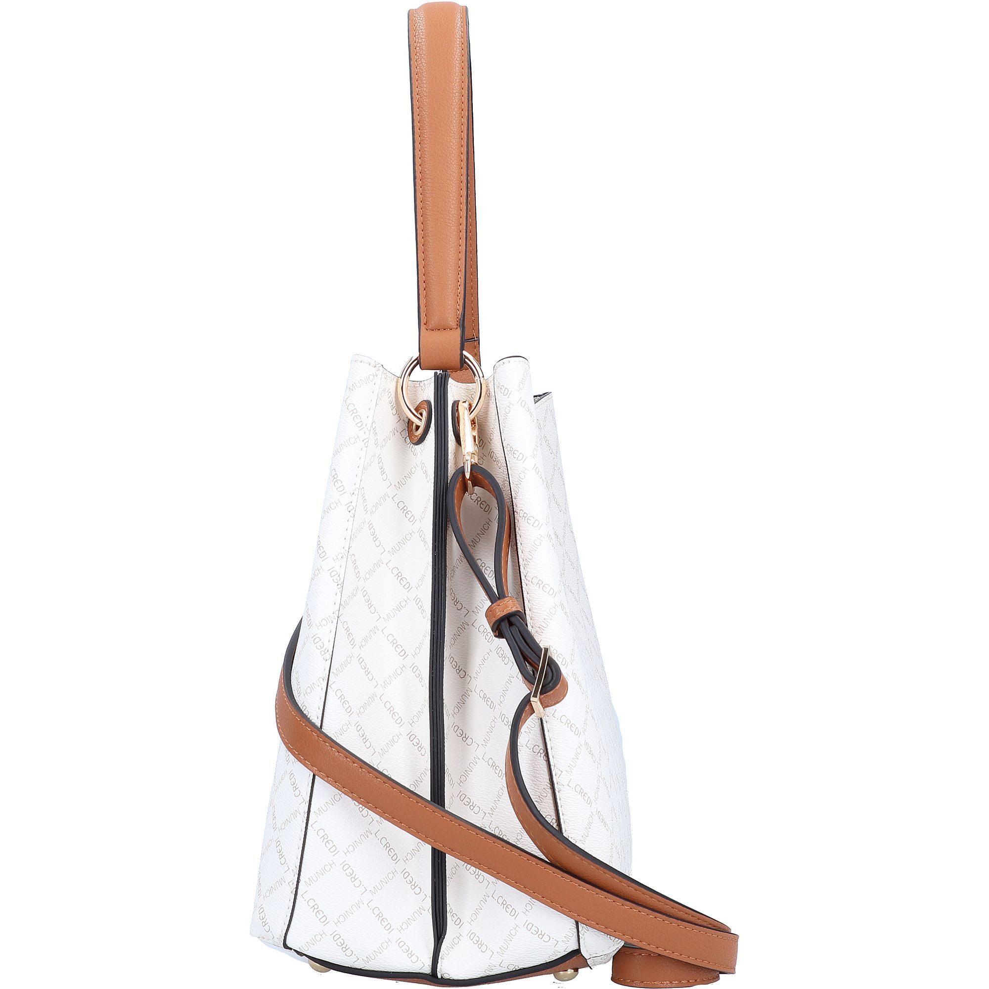 L. CREDI Schultertasche Filiberta, Kunstleder