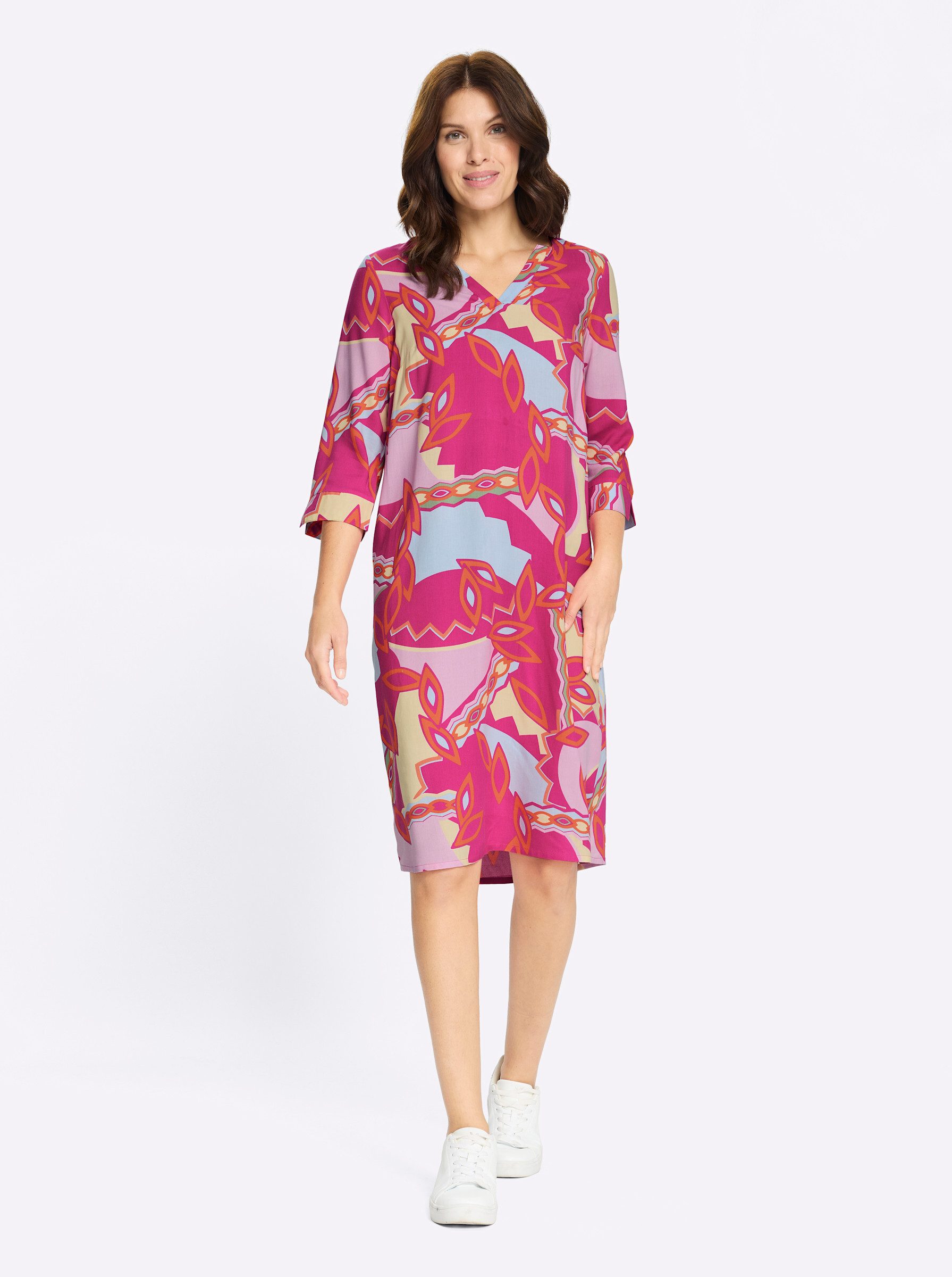 Sieh an! Etuikleid Druckkleid . günstig online kaufen