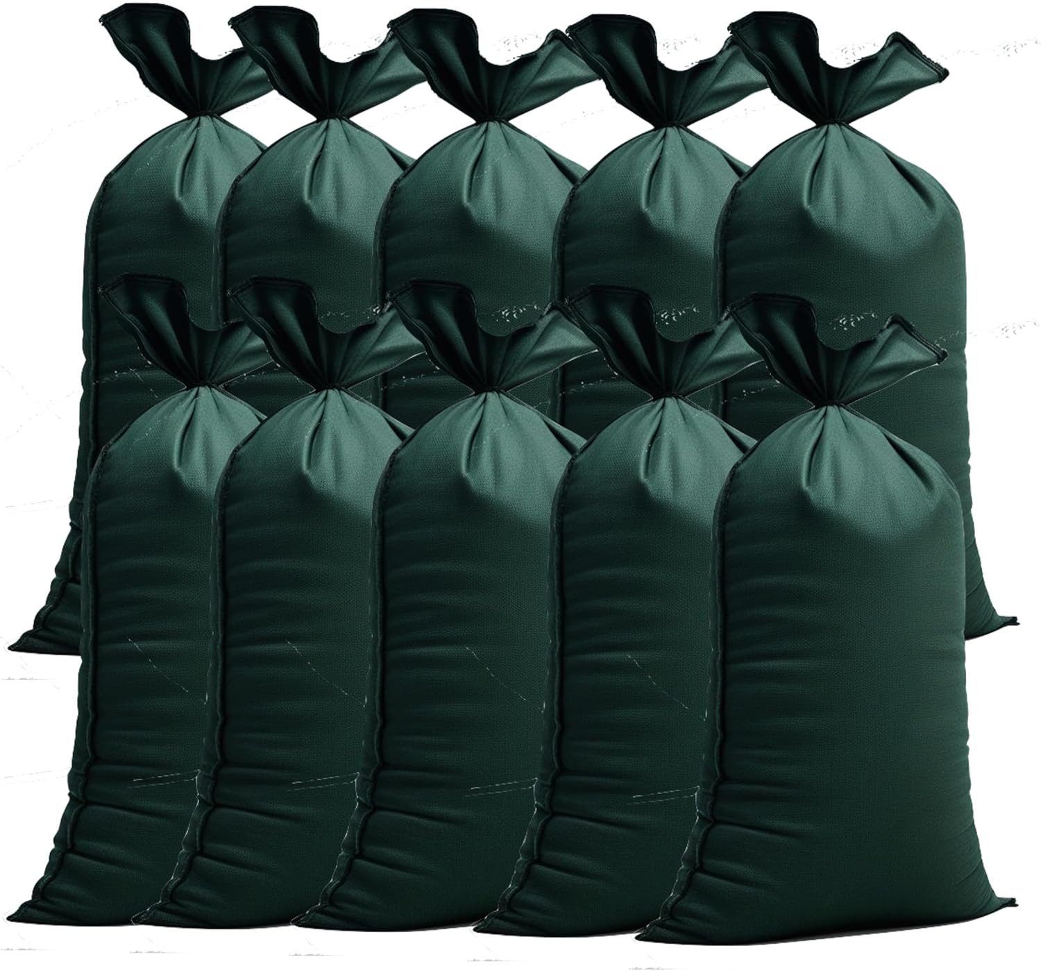 toolmate® Sandsack 10x Sandsack bei Hochwasser - Hochwasserschutz mit Schnürband