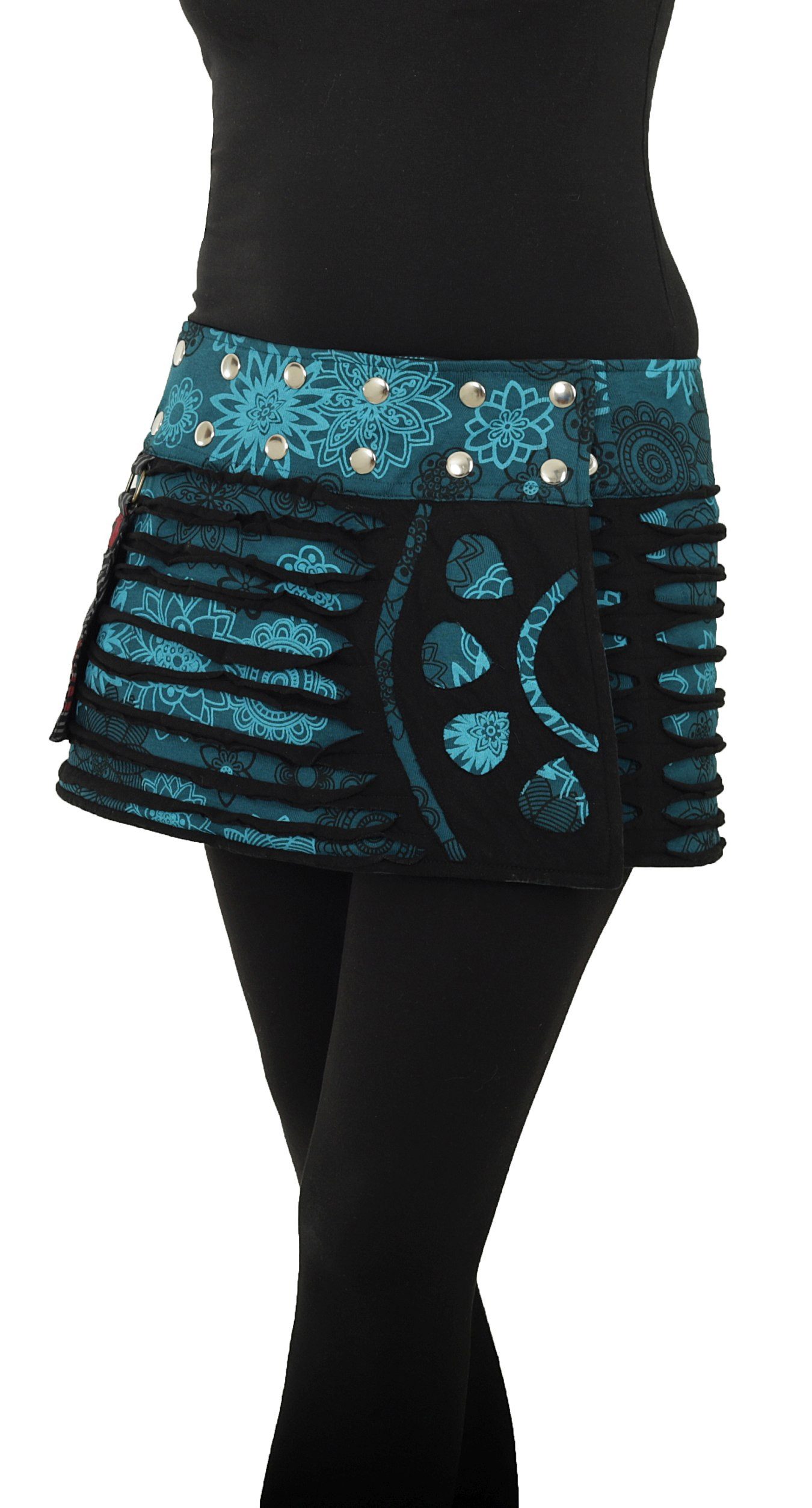 Wickelrock Kurzer Damen Minirock, Cacheur und Wickelrock Nr. 24 Design 4