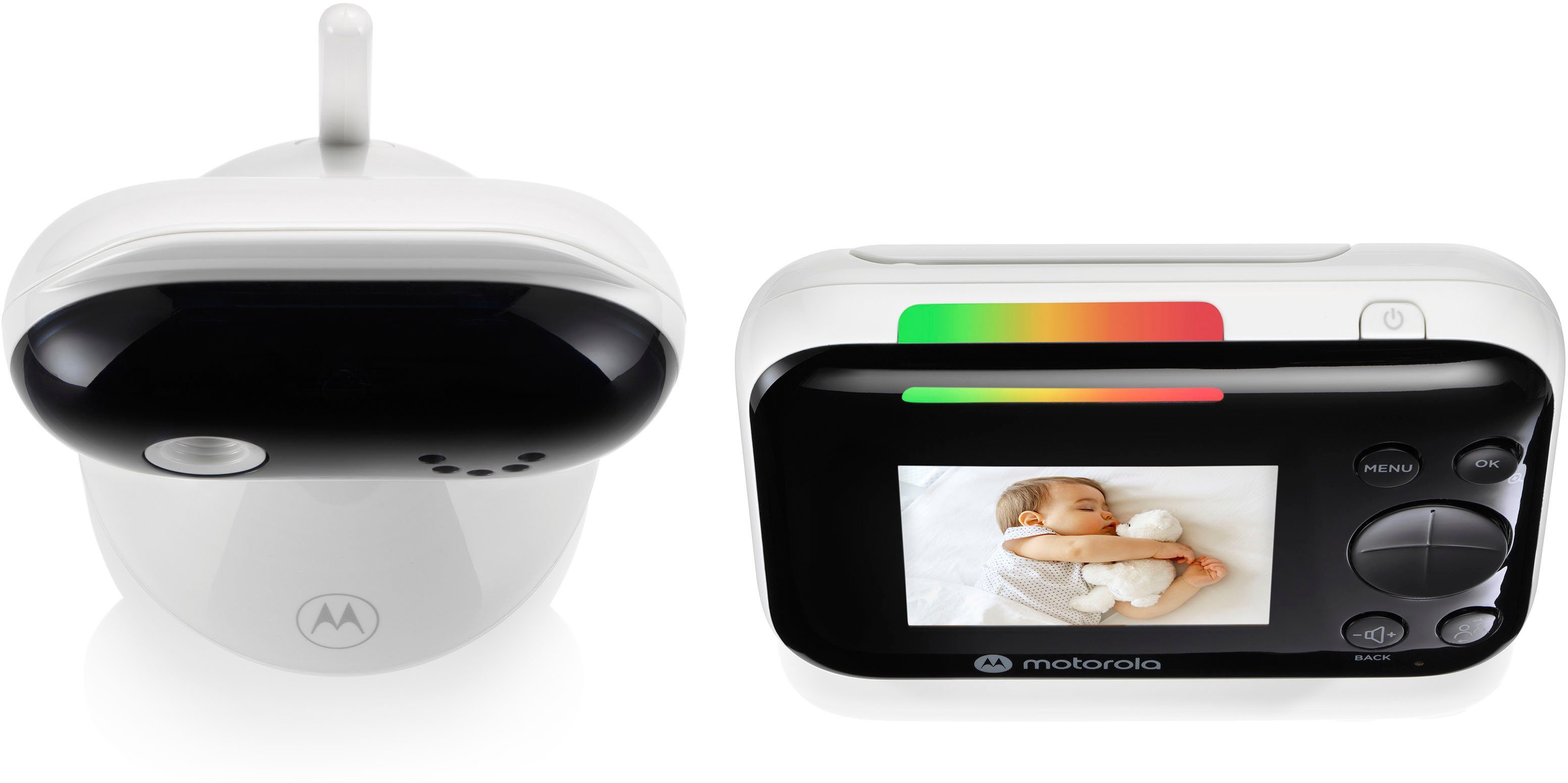 Babyphone Motorola 1200, 2,8-Zoll-Farbdisplay Nursery Video PIP
