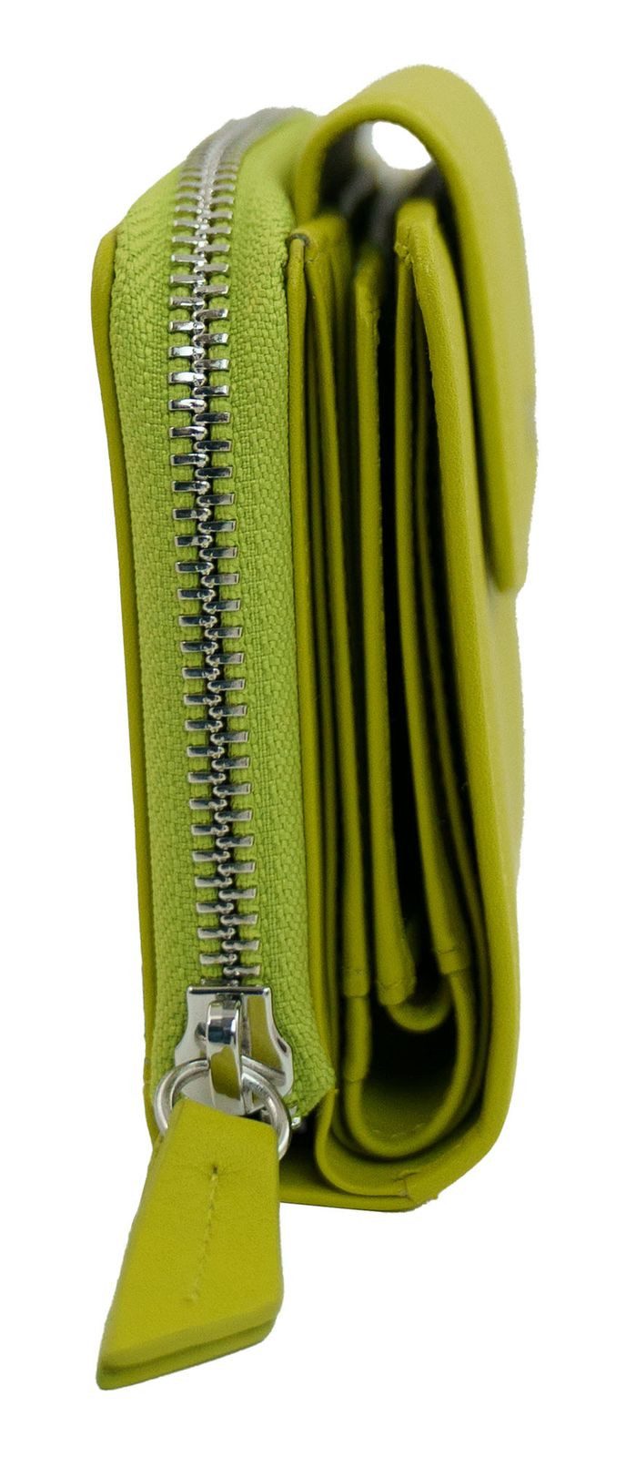 Braun Büffel Geldbörse Zip Wallet, mit RFID-Blocker Schutz