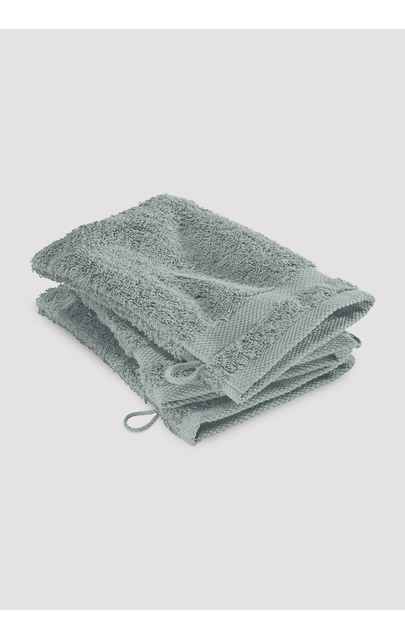 Hessnatur Handtuch im 3er-Set aus reinem Bio-Frottee, Web (1-St) salbei | Alle Handtücher