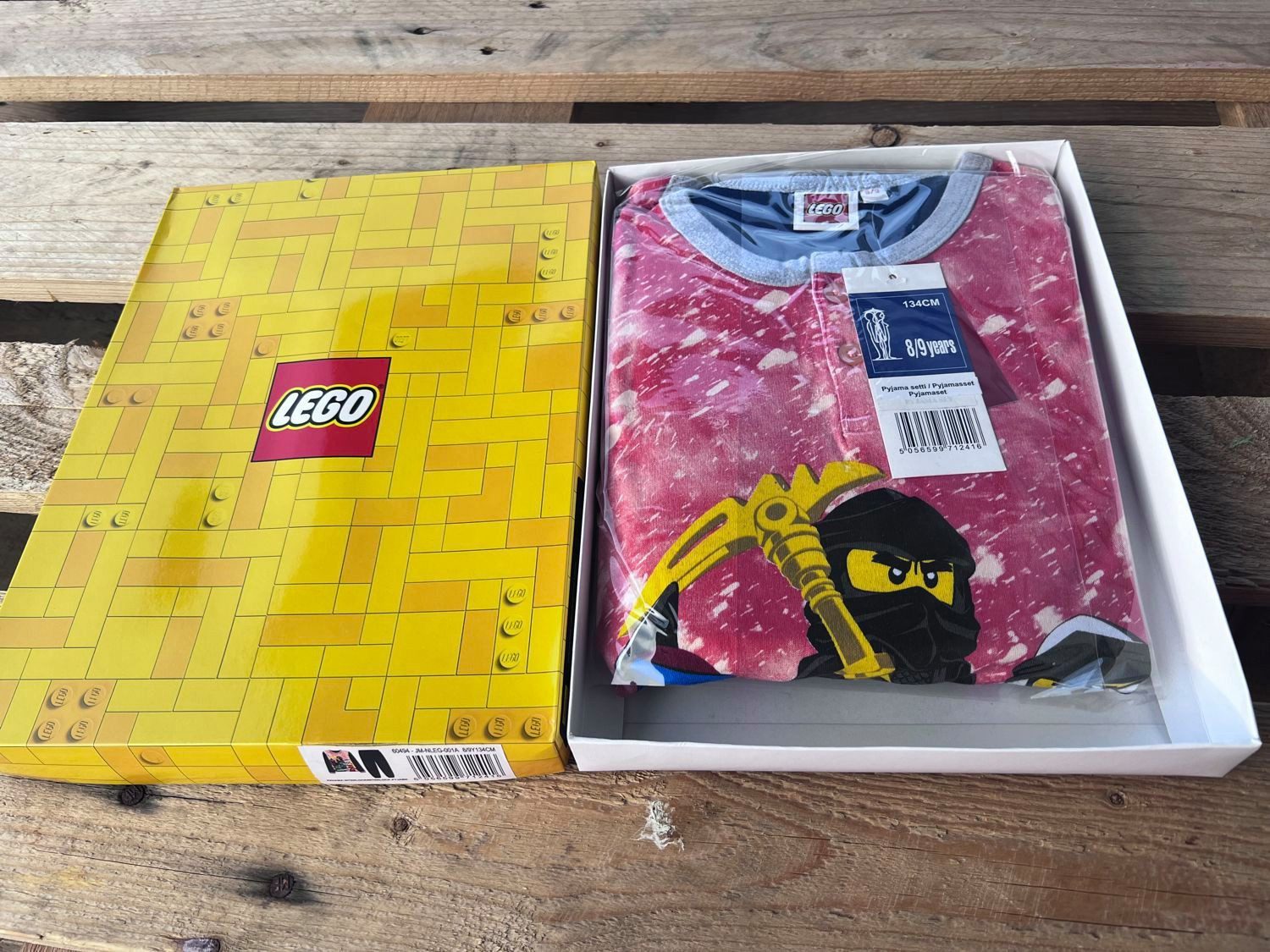 LEGO® kidswear Pyjama LEGO NINJAGO Jungen Schlafanzug 7 8 9 10 11 12 Jahre