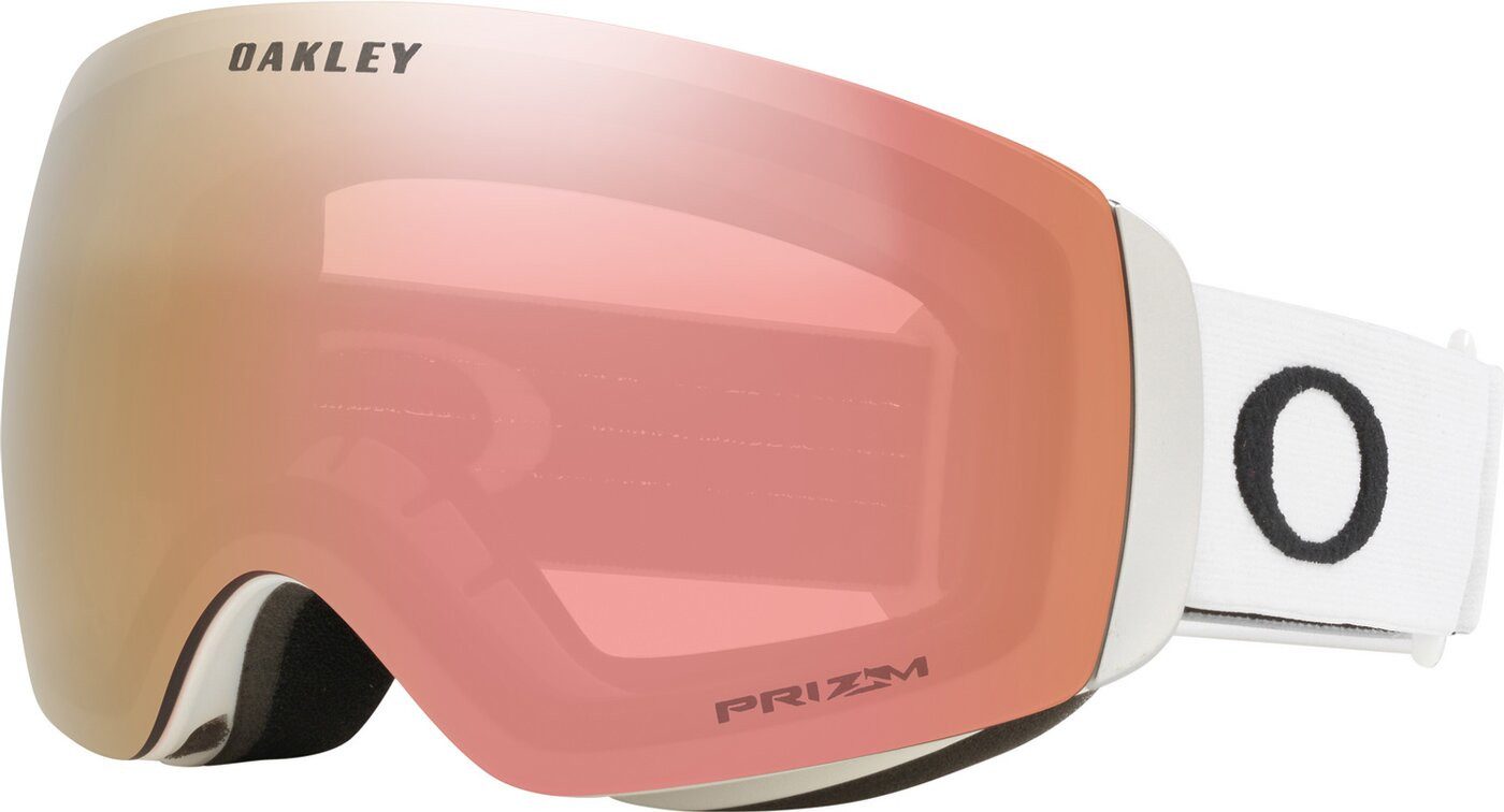 Oakley Skibrille FLIGHT DECK M MATTE WHITE/PRIZM ROSE GOLD