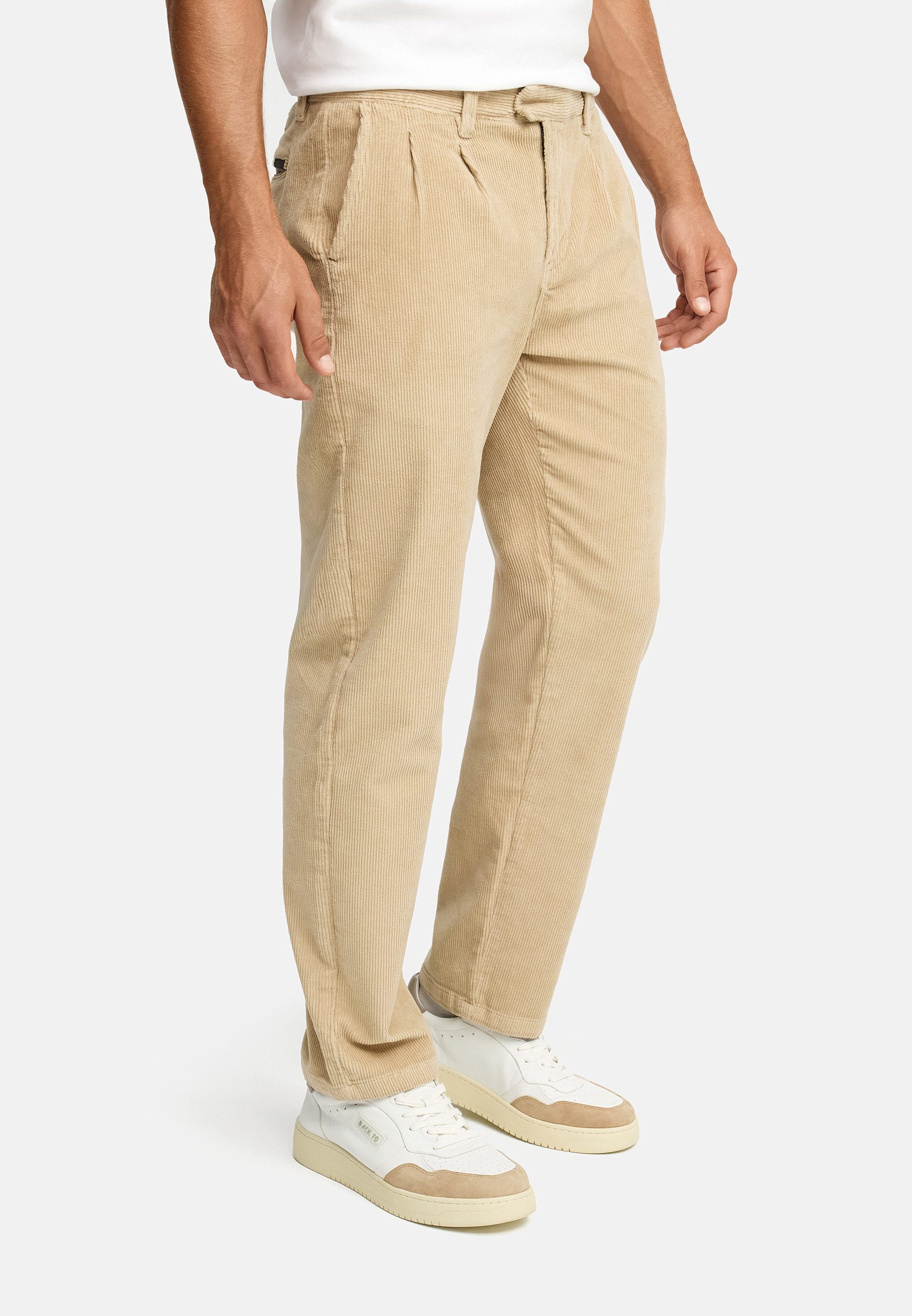 INDICODE Chinohose Herren INGustaf Cord Hose Herrenhose Männer Herren Cordhose Straight Fit – Bild 4 von 5