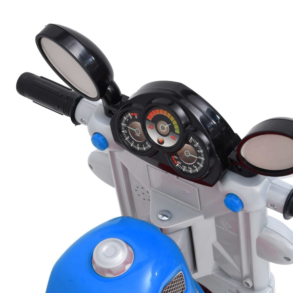 Dreirad Trampelfahrzeug Dreirad Kinderfahrzeug Motorrad vidaXL Blau