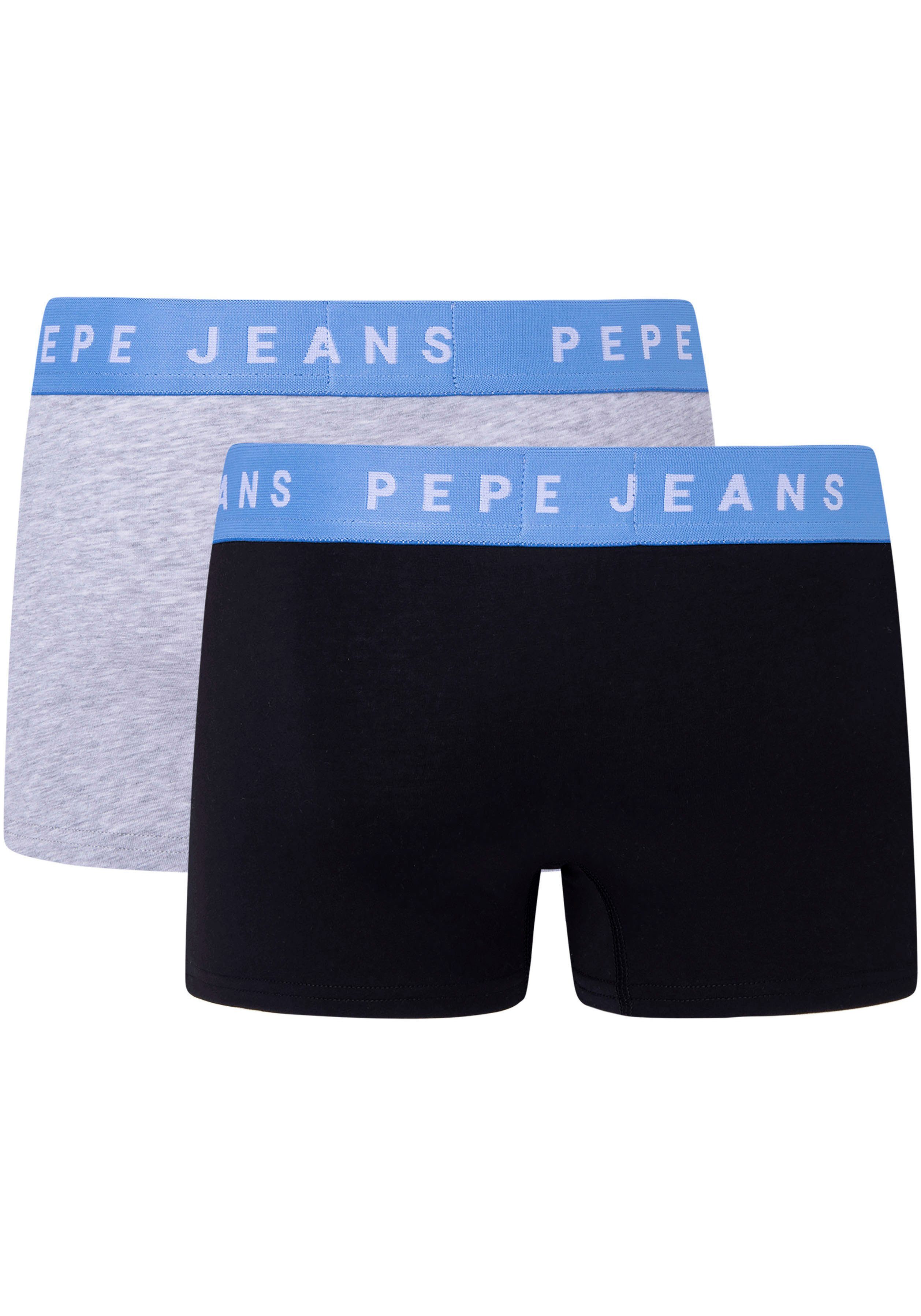 enganliegend Boxer (Packung, Jeans Pepe black 2-St)
