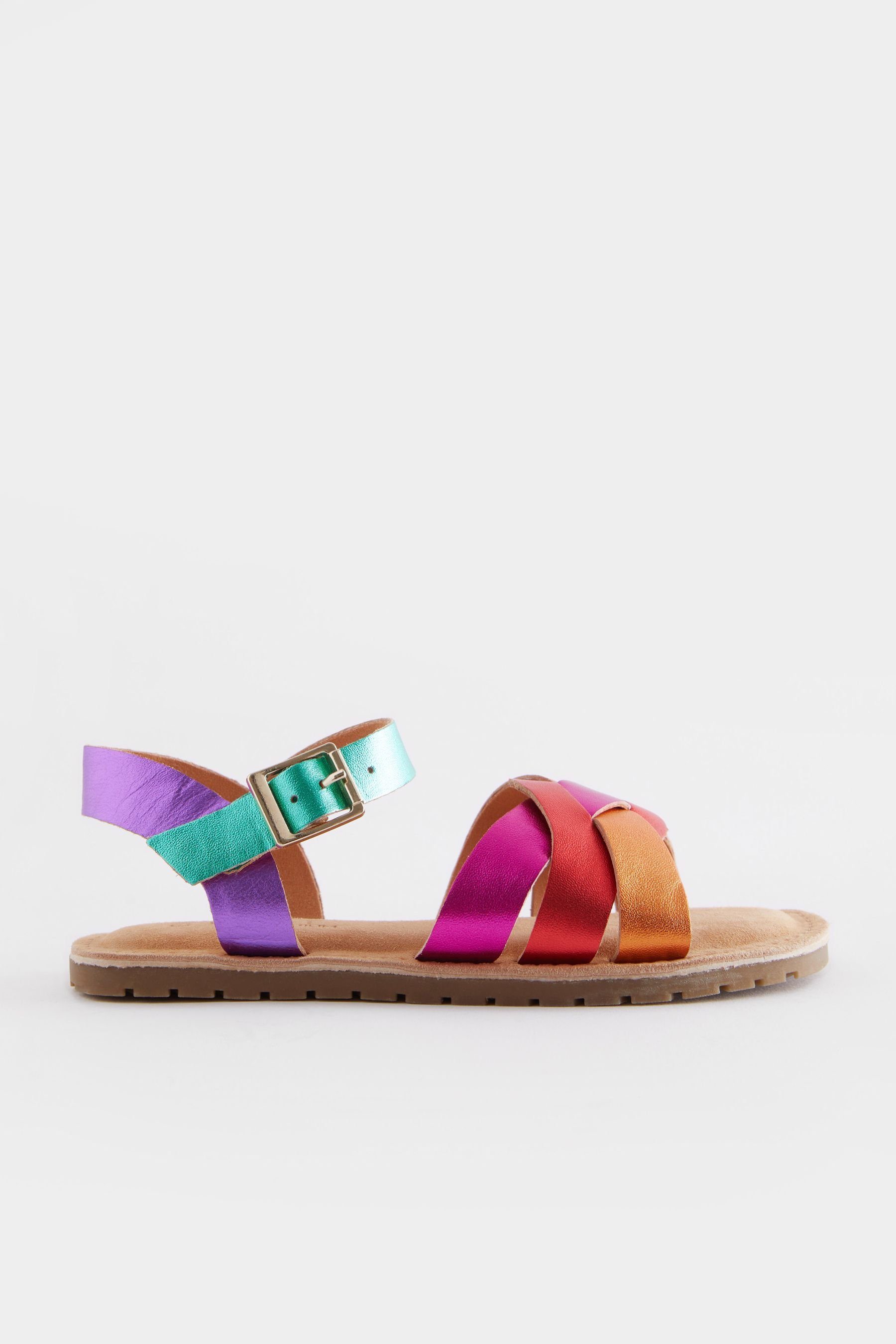 Ledersandalen im Webdesign Sandale