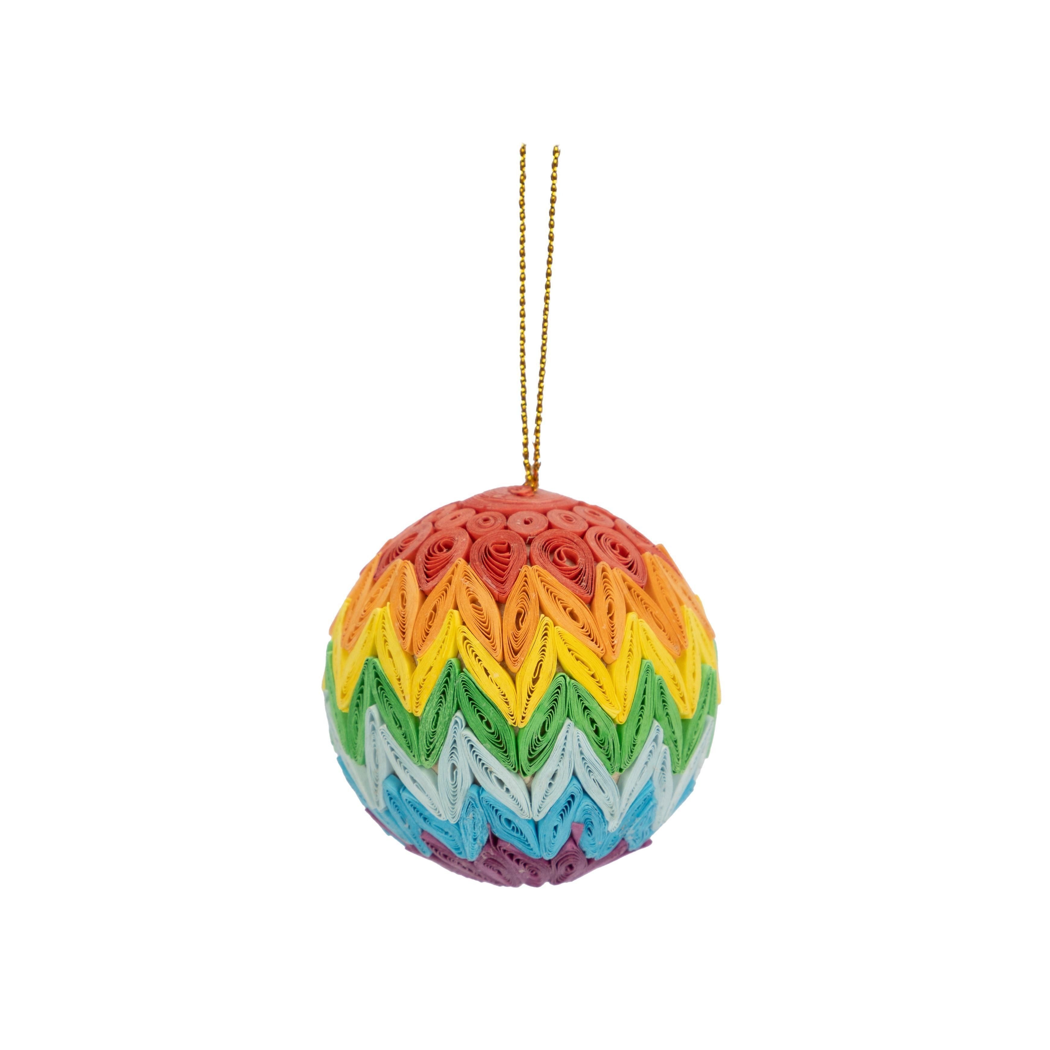 El Puente Hängedekoration Hängedeko "Regenbogen", Handmade, Handmade