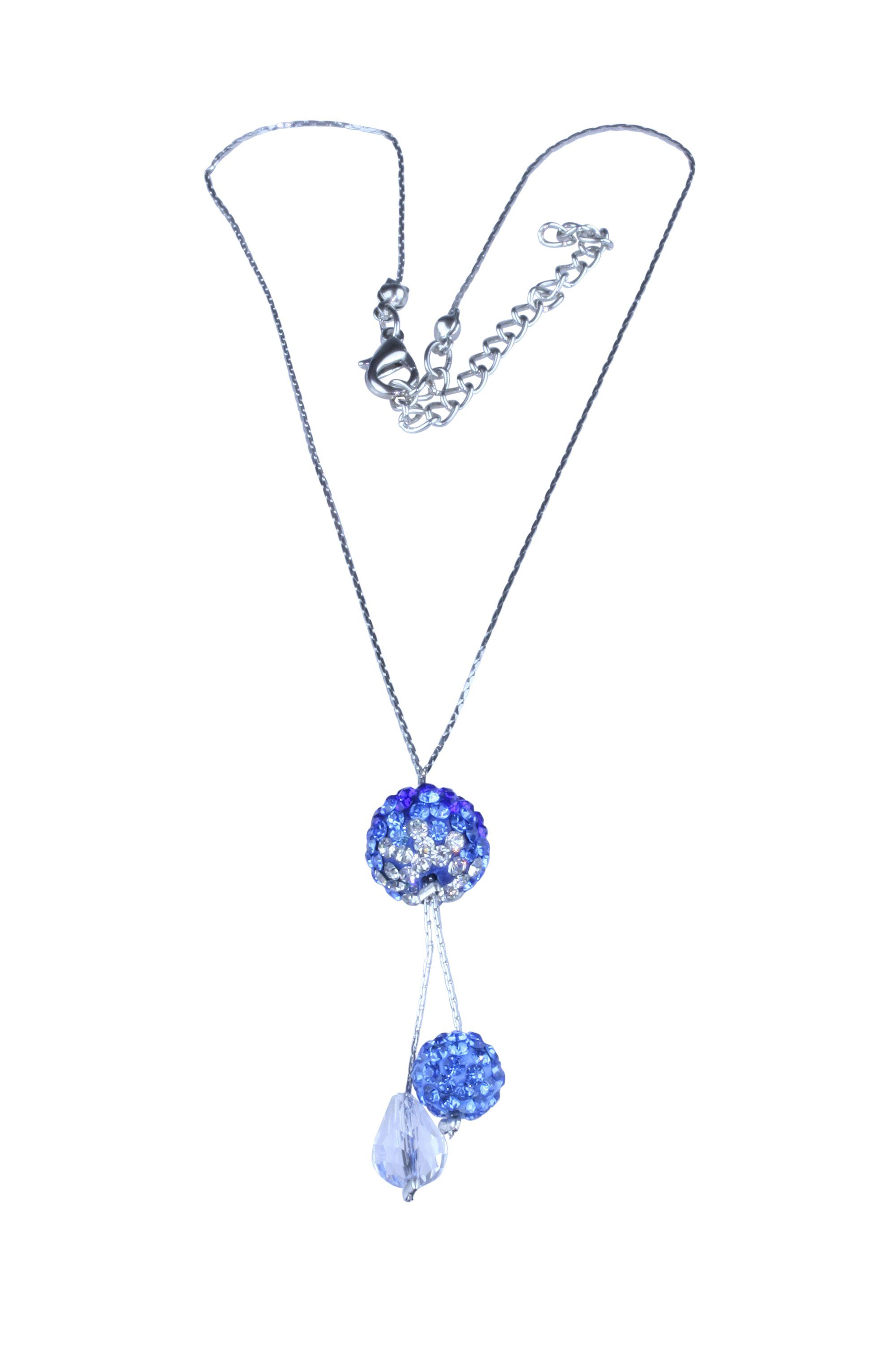 COLLEZIONE ALESSANDRO Kette mit Anhänger "Valea" mit Strasskugeln günstig online kaufen