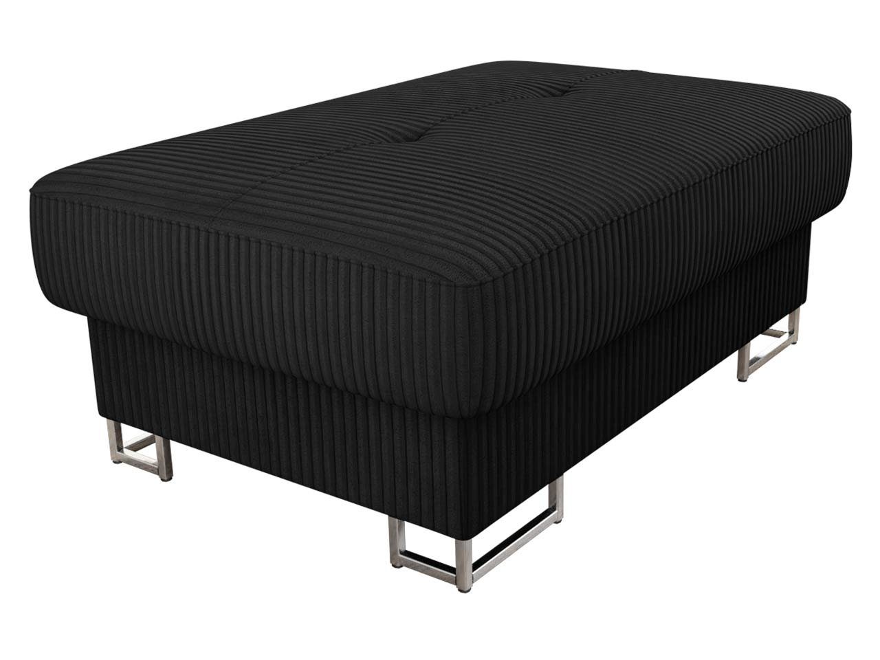 MIRJAN24 Polsterhocker Cotere Cord, 104x67x42 cm, günstig online kaufen