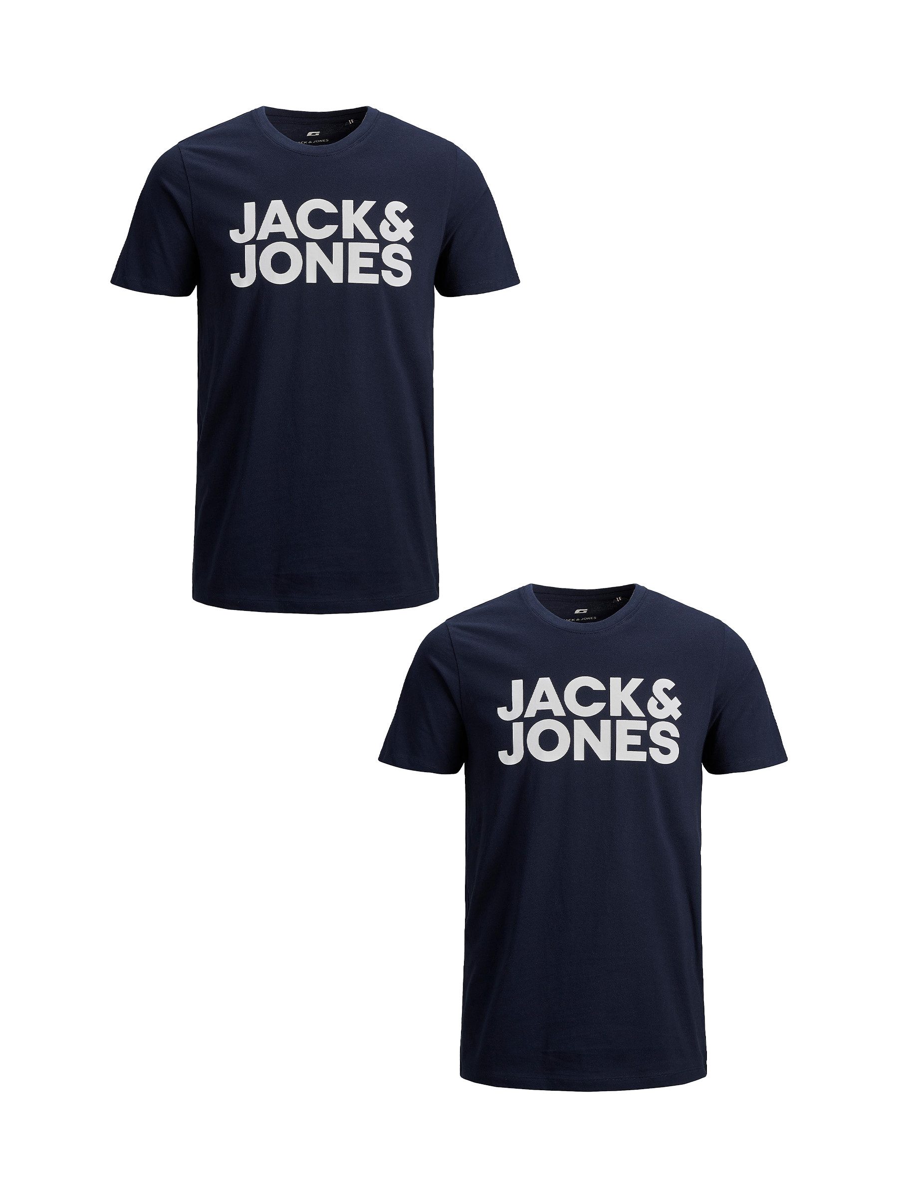 Jack & Jones T-Shirt 2er-Set Plus günstig online kaufen