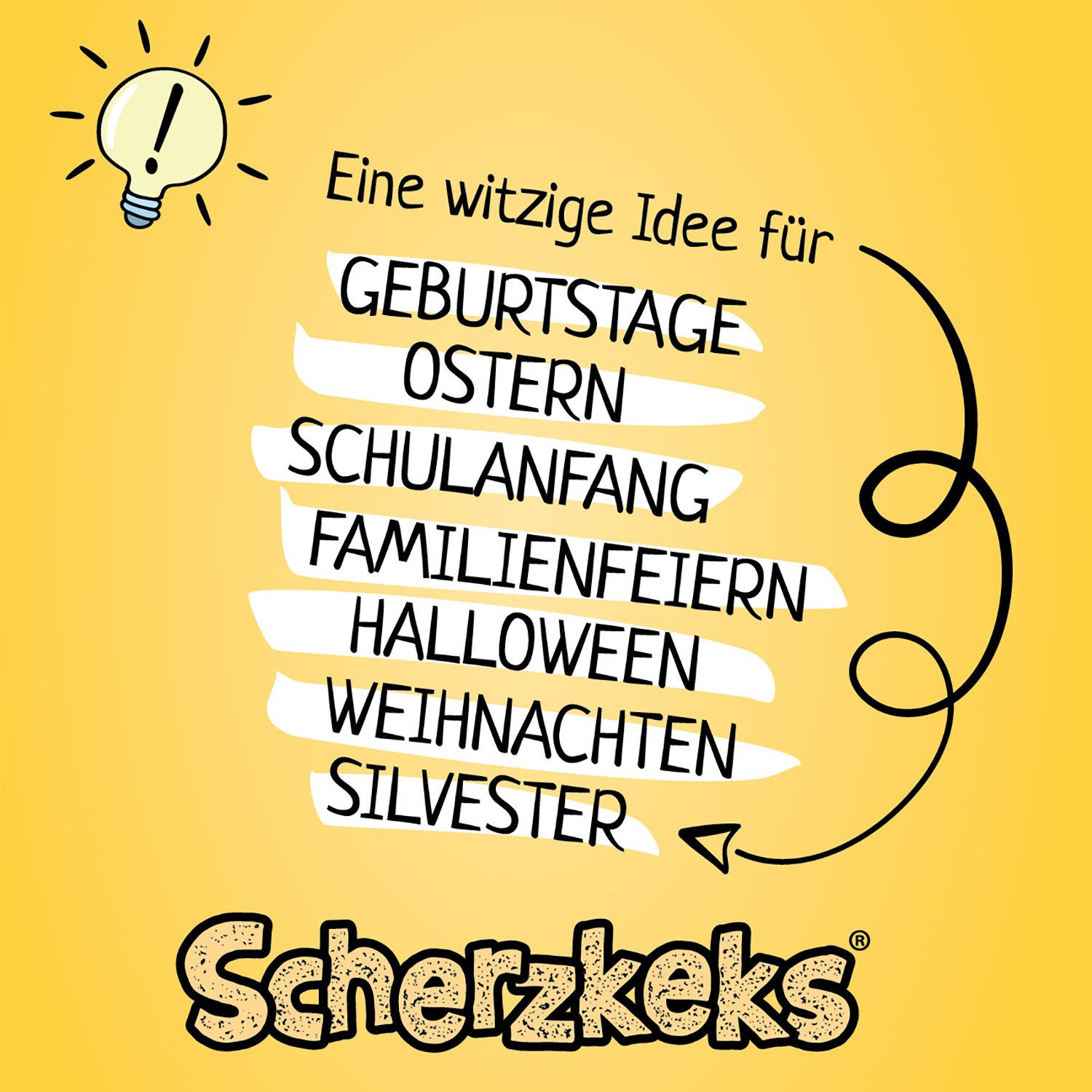 Scherzkeks Kekse Original 10er Box, 1 x 70 g, 10 St. (Packung, 10er)