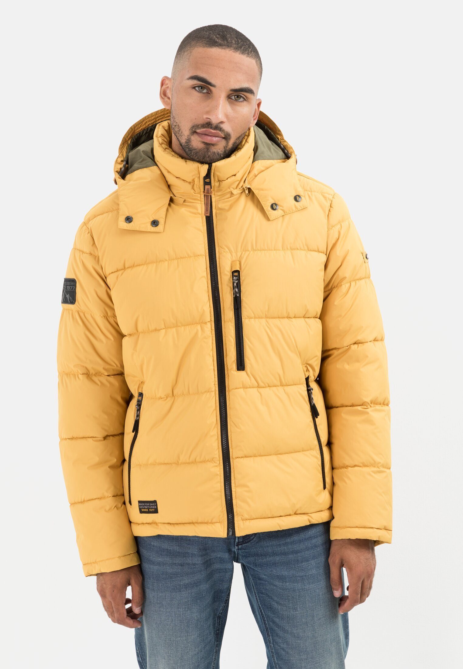 camel active Steppjacke mit Kapuze